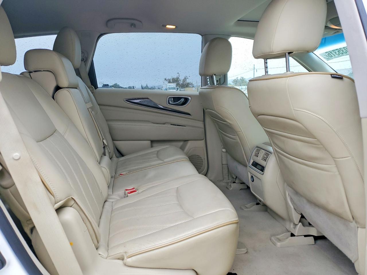 2014 Infiniti Qx60 Base White vin: 5N1AL0MMXEC518577
