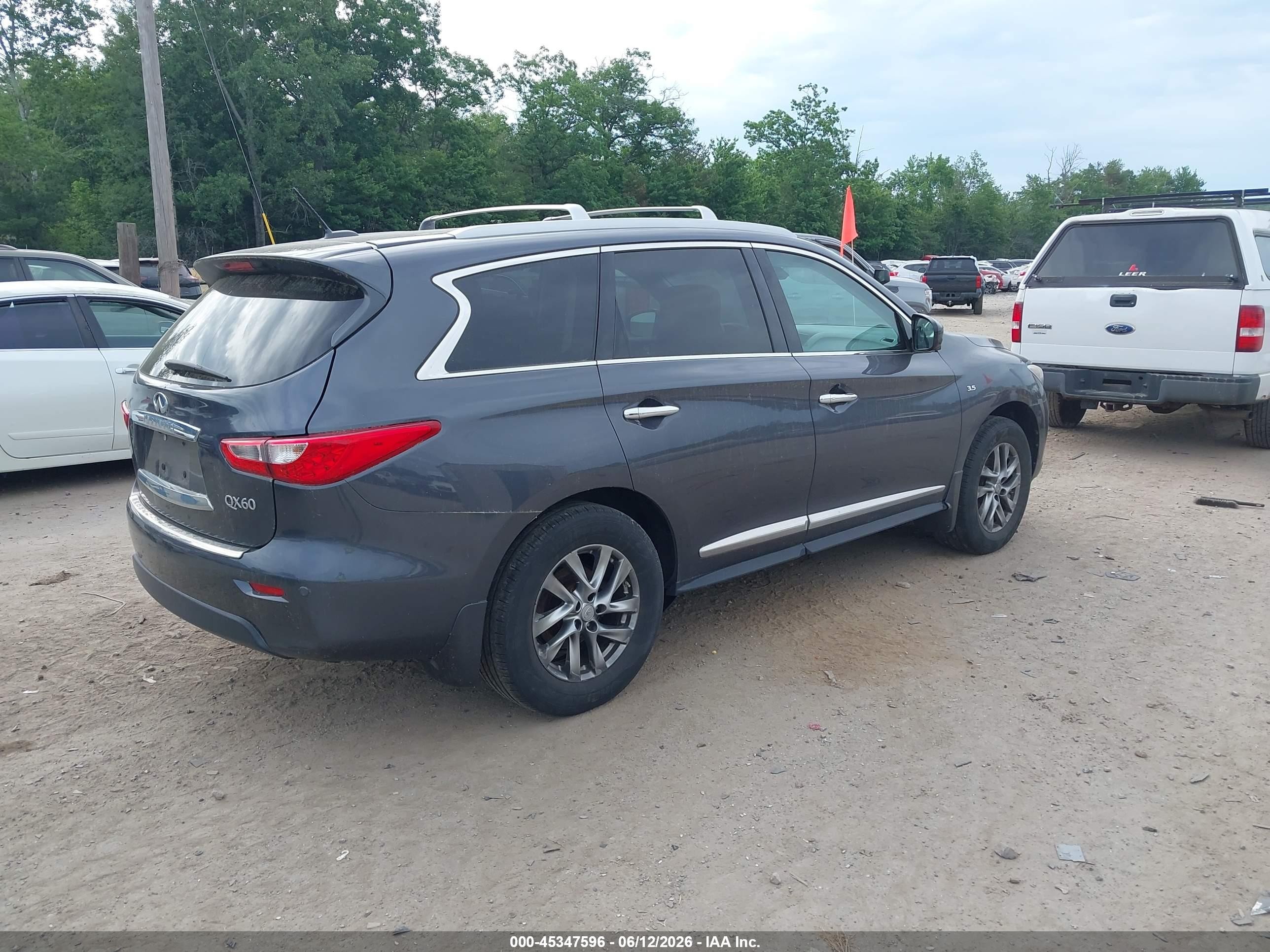 2014 Infiniti Qx60   Green vin: 5N1AL0MMXEC522029