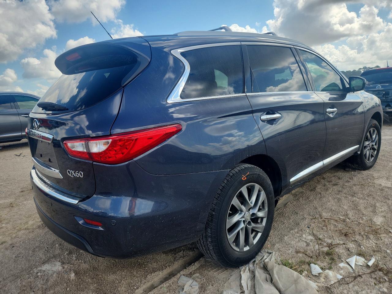 2014 Infiniti Qx60 Base Charcoal vin: 5N1AL0MMXEC525545