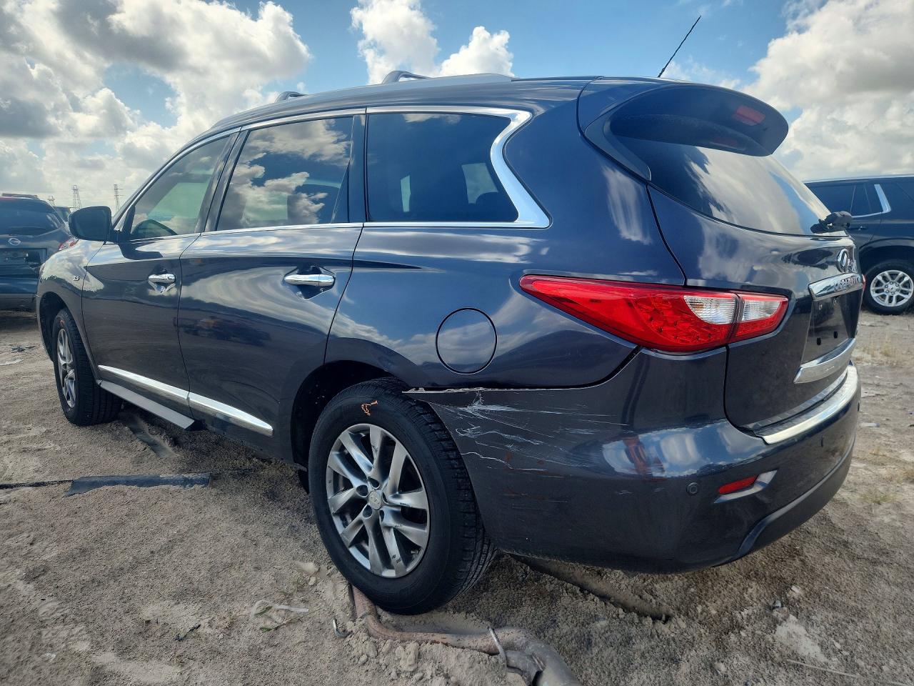 2014 Infiniti Qx60 Base Charcoal vin: 5N1AL0MMXEC525545