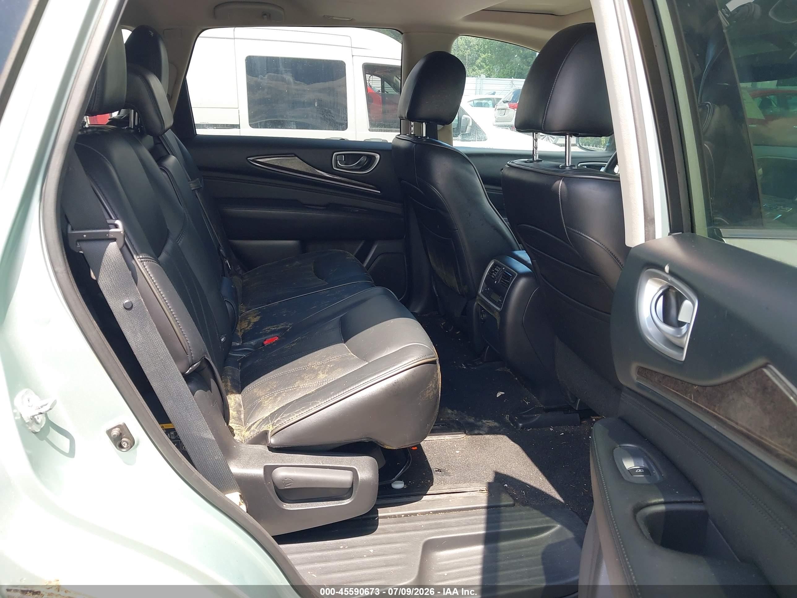 2014 Infiniti Qx60   Teal vin: 5N1AL0MMXEC527215