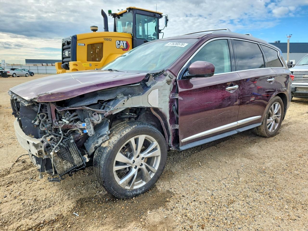 2014 Infiniti Qx60 Base Бордовый vin: 5N1AL0MMXEC527988