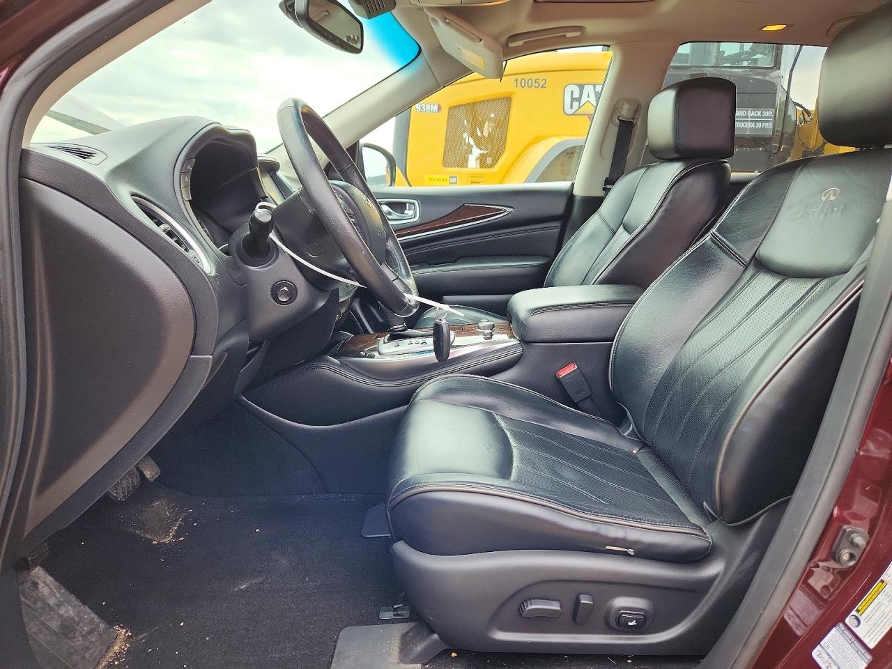 2014 Infiniti Qx60 Base Burgundy vin: 5N1AL0MMXEC527988