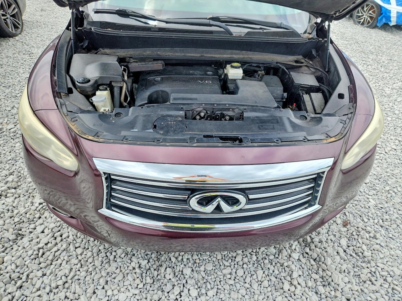 2014 Infiniti Qx60 Base Burgundy vin: 5N1AL0MMXEC528431