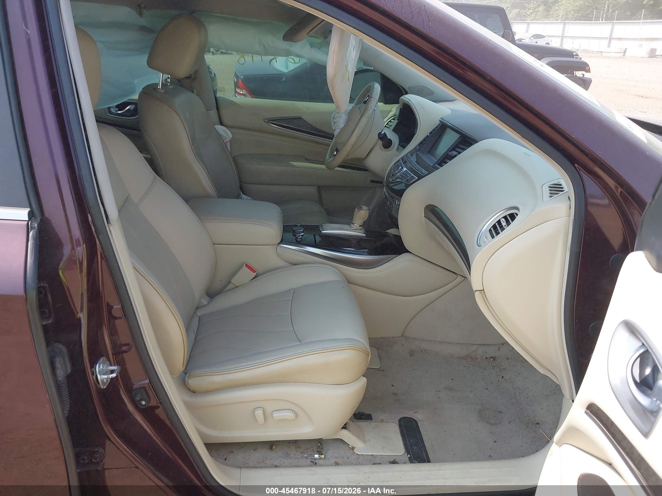 2014 Infiniti Qx60 Maroon vin: 5N1AL0MMXEC529062