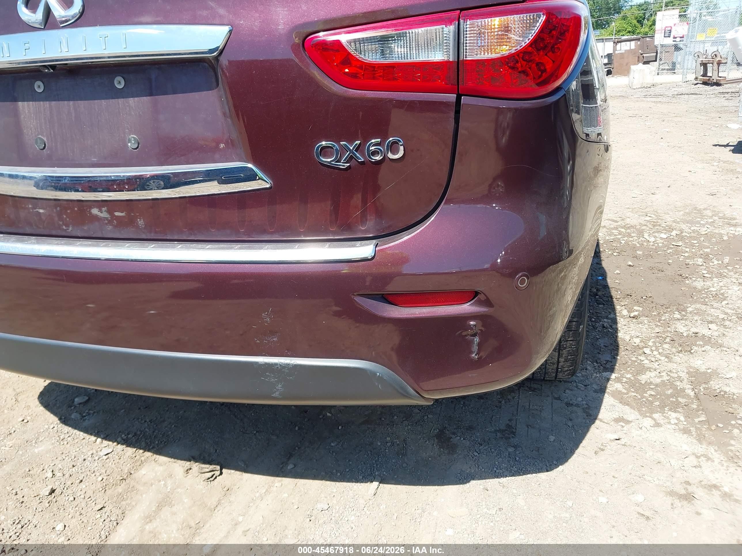 2014 Infiniti Qx60 Maroon vin: 5N1AL0MMXEC529062