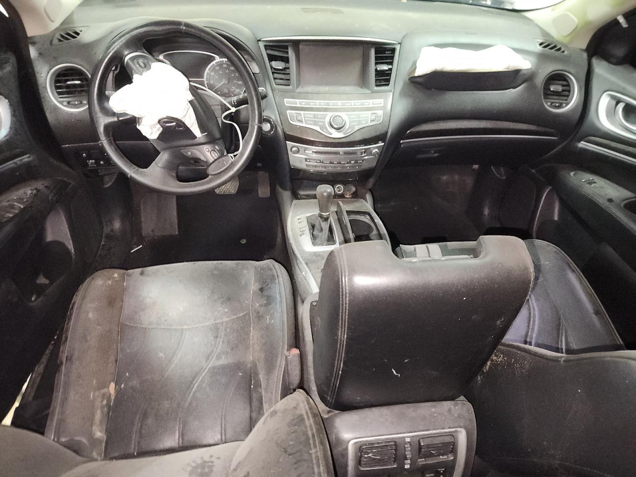 2014 Infiniti Qx60 Base Black vin: 5N1AL0MMXEC531300 Damage: Airbag - Front Right, Deployed, Replacement Required