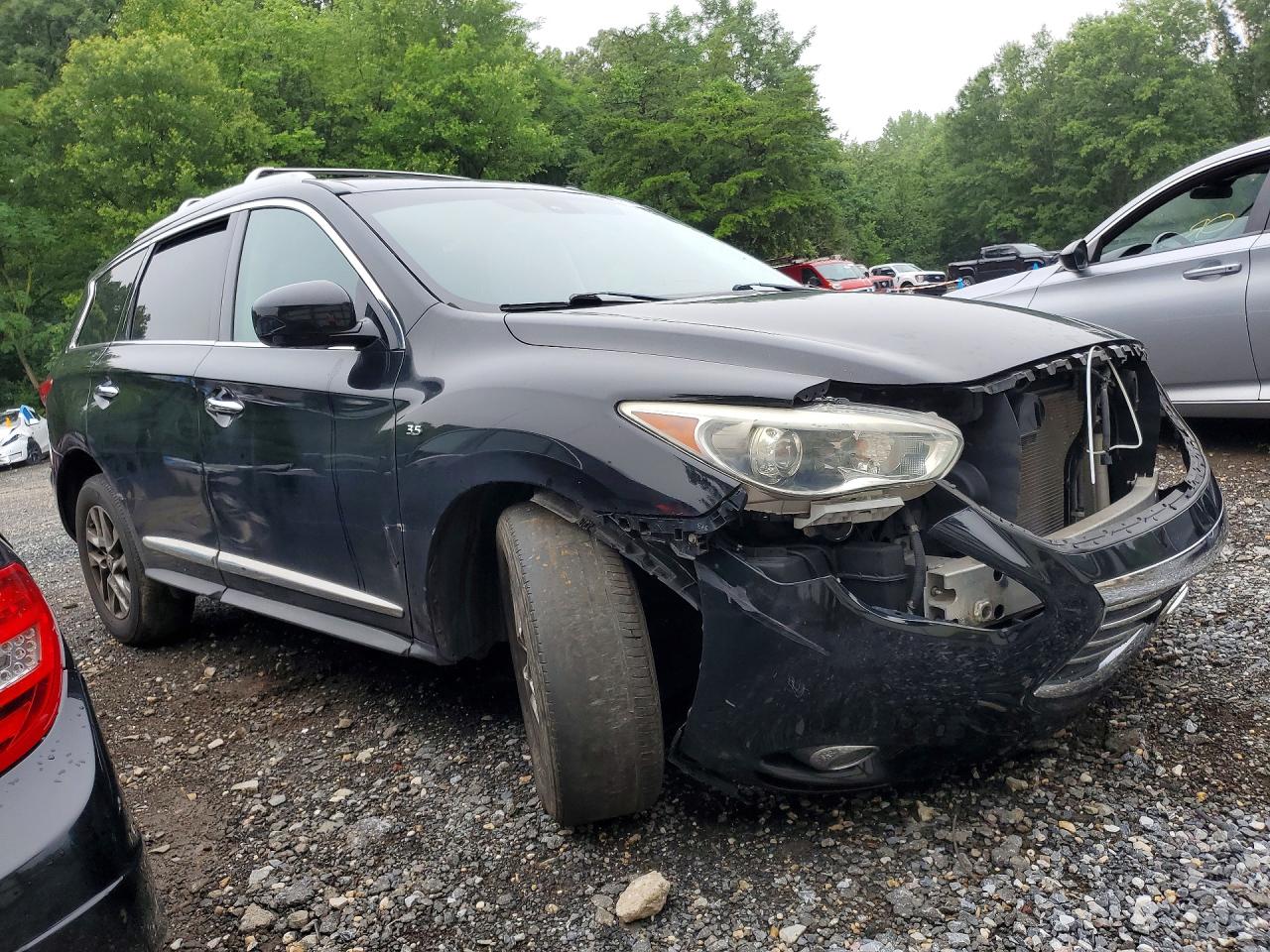 2014 Infiniti Qx60 Base Black vin: 5N1AL0MMXEC538148