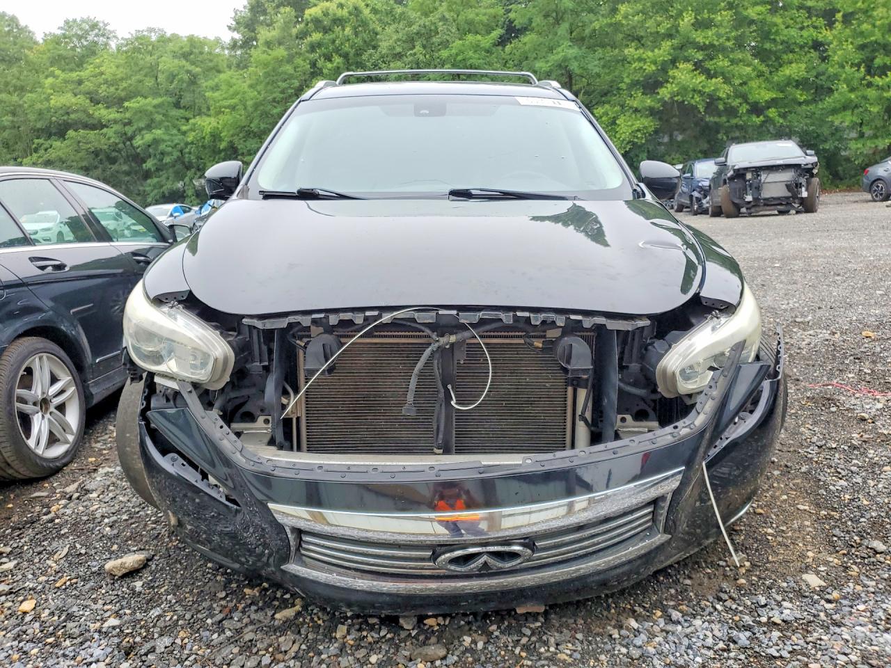2014 Infiniti Qx60 Base Black vin: 5N1AL0MMXEC538148