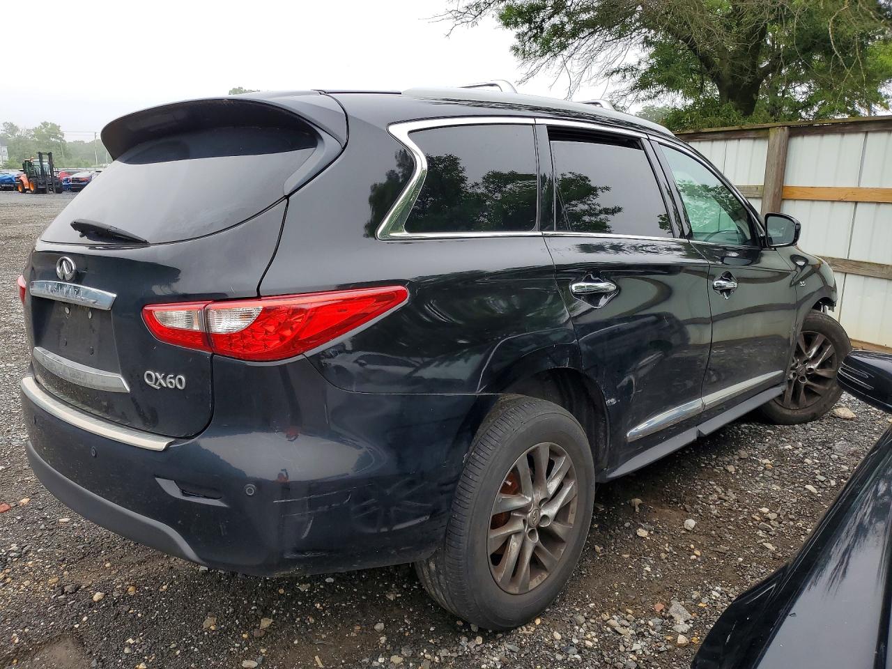 2014 Infiniti Qx60 Base Black vin: 5N1AL0MMXEC538148