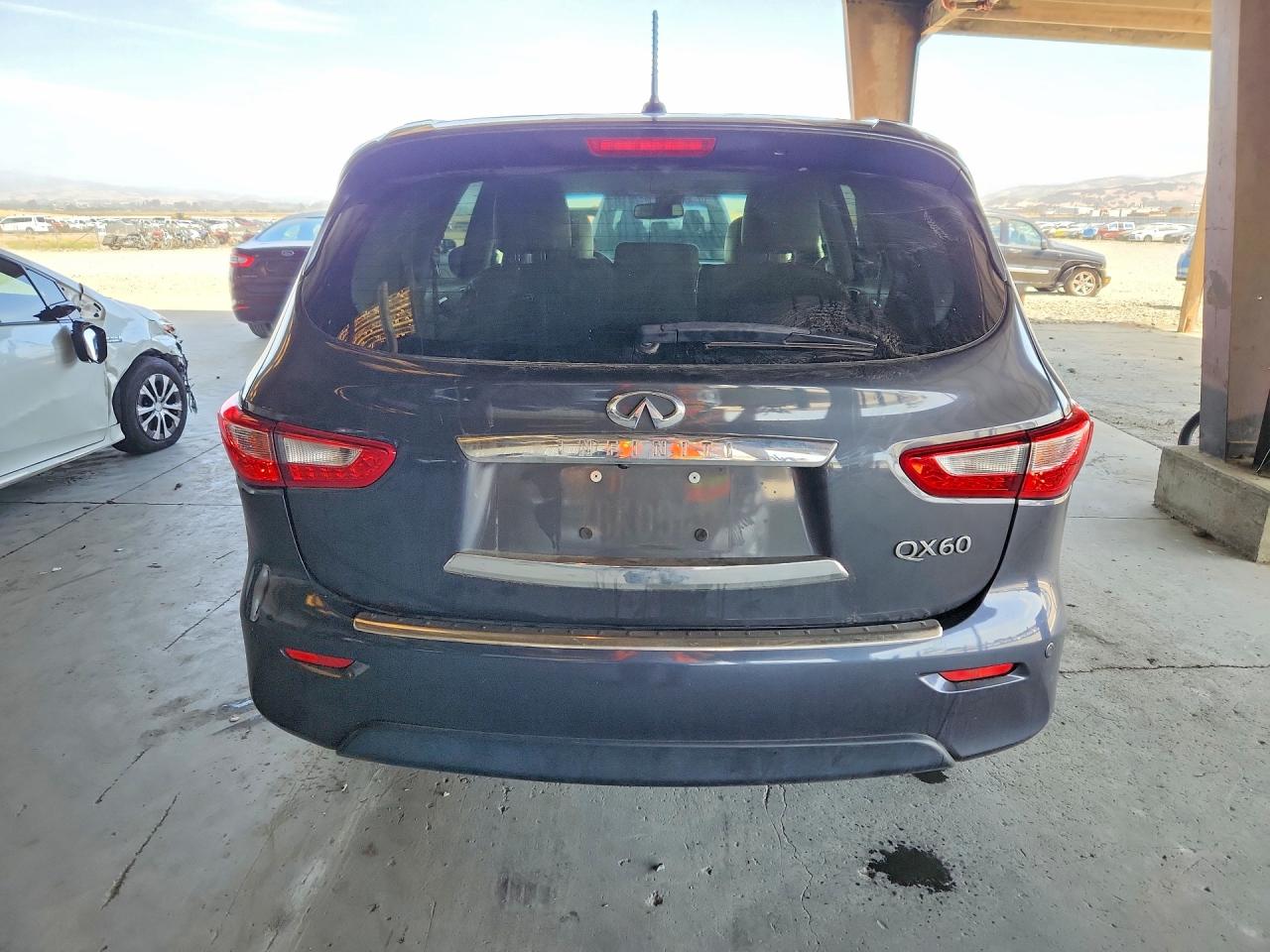 2014 Infiniti Qx60 Base Charcoal vin: 5N1AL0MMXEC545567
