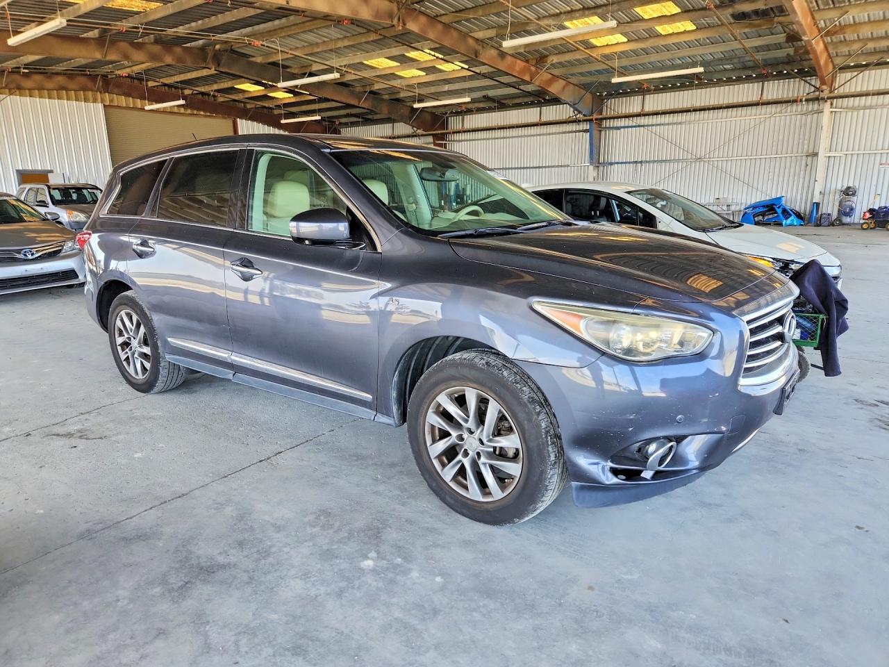 2014 Infiniti Qx60 Base Charcoal vin: 5N1AL0MMXEC545567