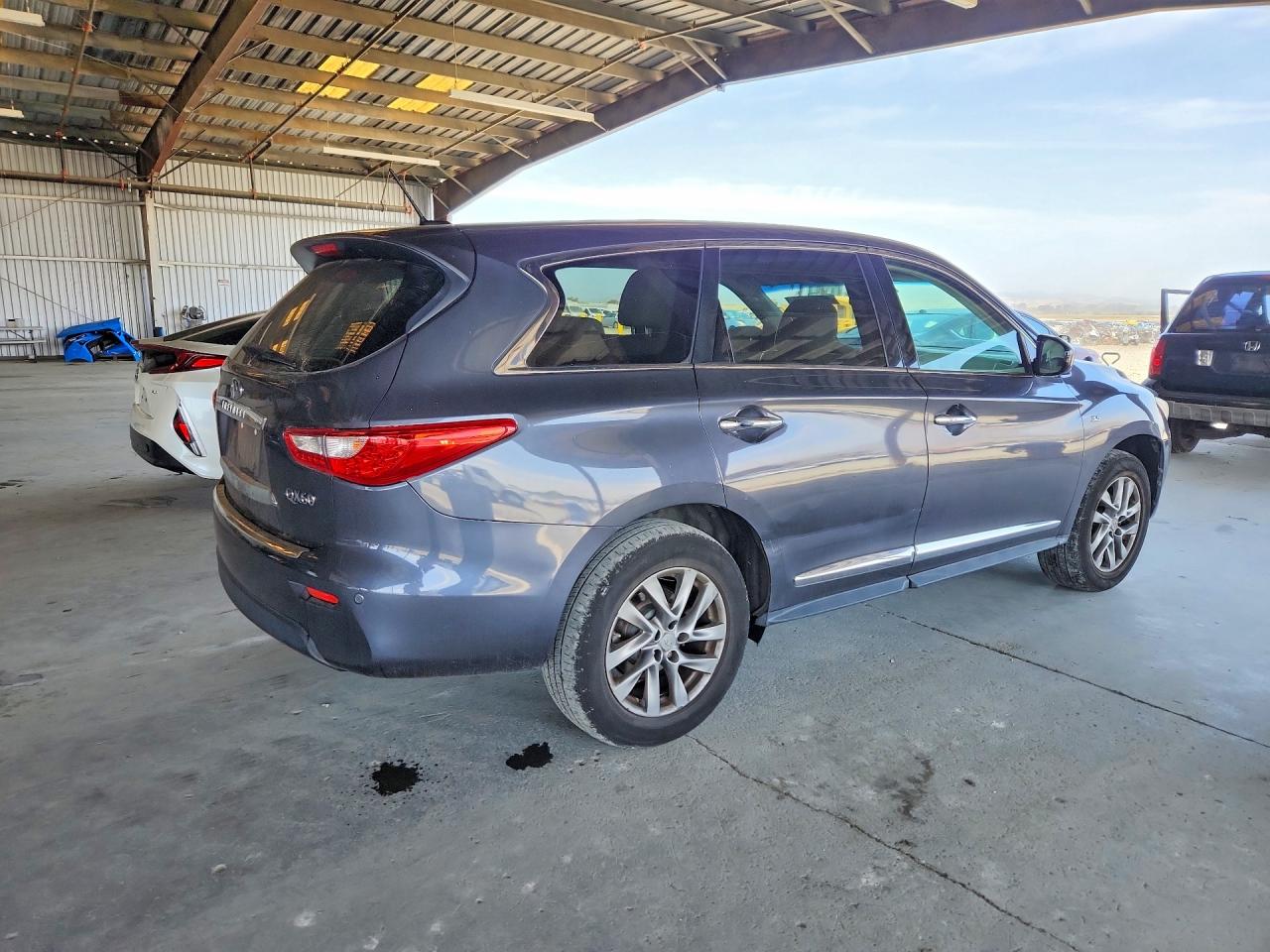 2014 Infiniti Qx60 Base Charcoal vin: 5N1AL0MMXEC545567
