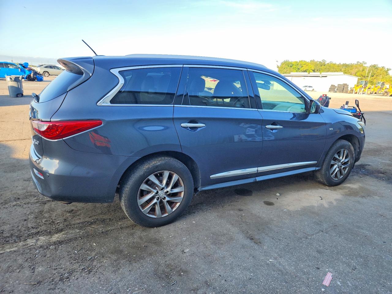 2014 Infiniti Qx60 Base Серый vin: 5N1AL0MMXEC547061