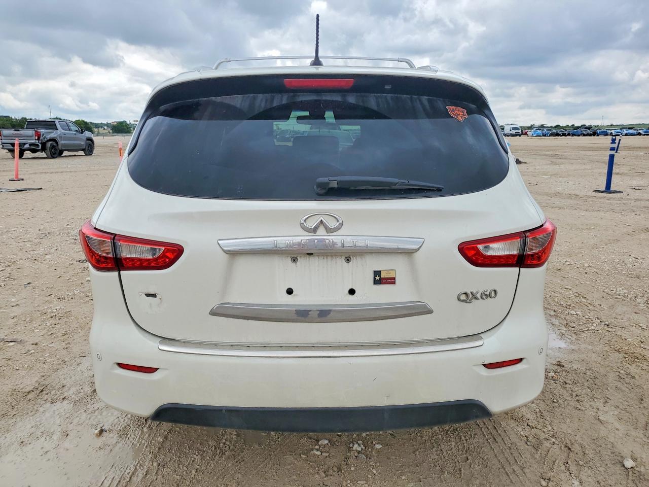 2015 Infiniti Qx60 Base Белый vin: 5N1AL0MMXFC501568