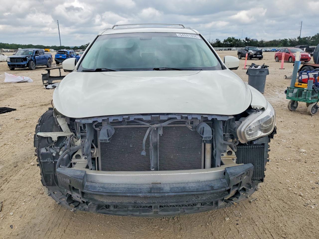2015 Infiniti Qx60 Base Белый vin: 5N1AL0MMXFC501568