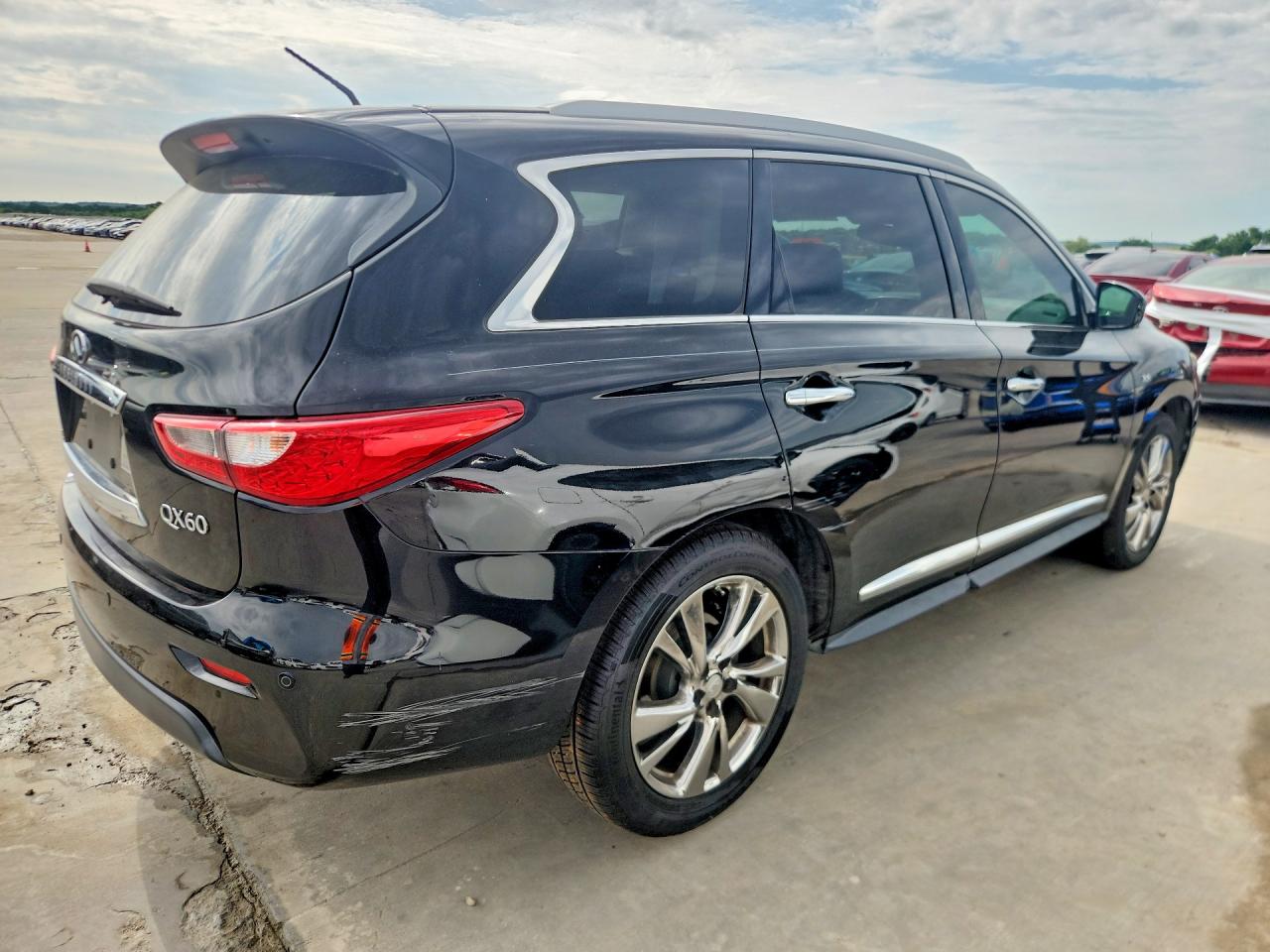 2015 Infiniti Qx60 Base Черный vin: 5N1AL0MMXFC507385