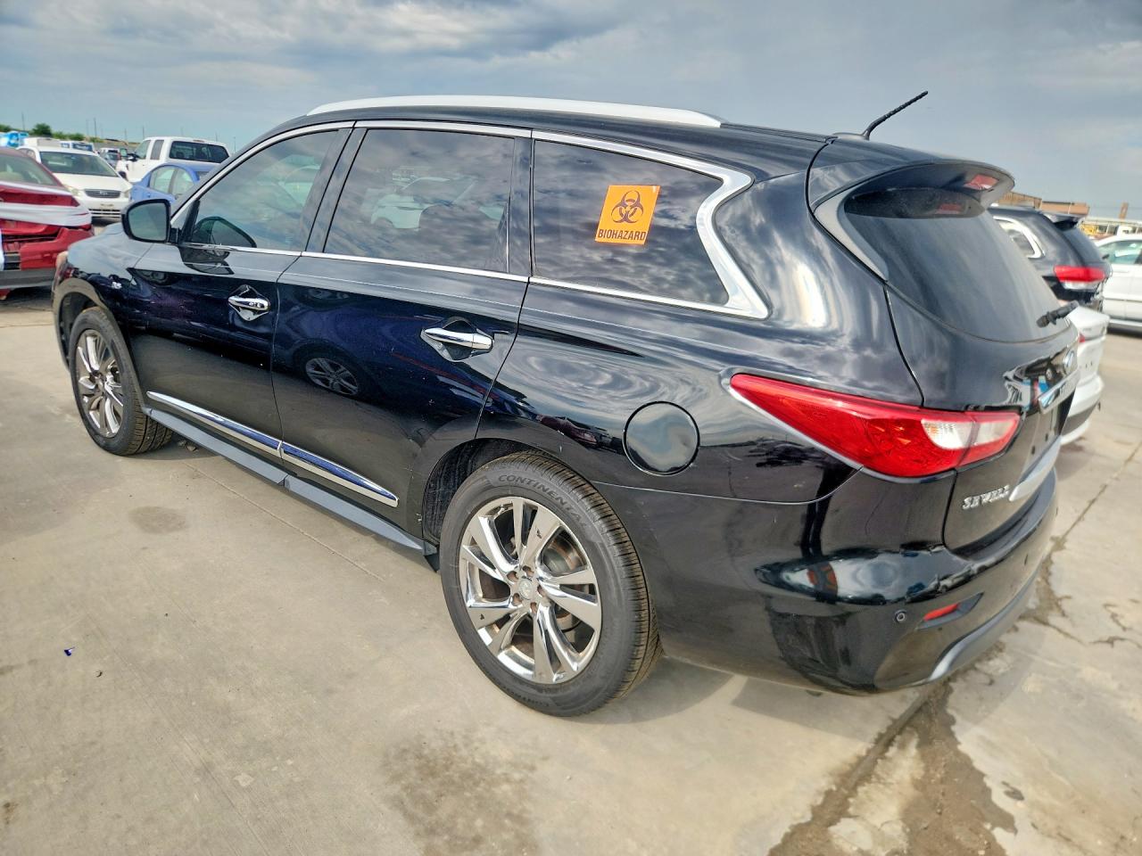 2015 Infiniti Qx60 Base Черный vin: 5N1AL0MMXFC507385