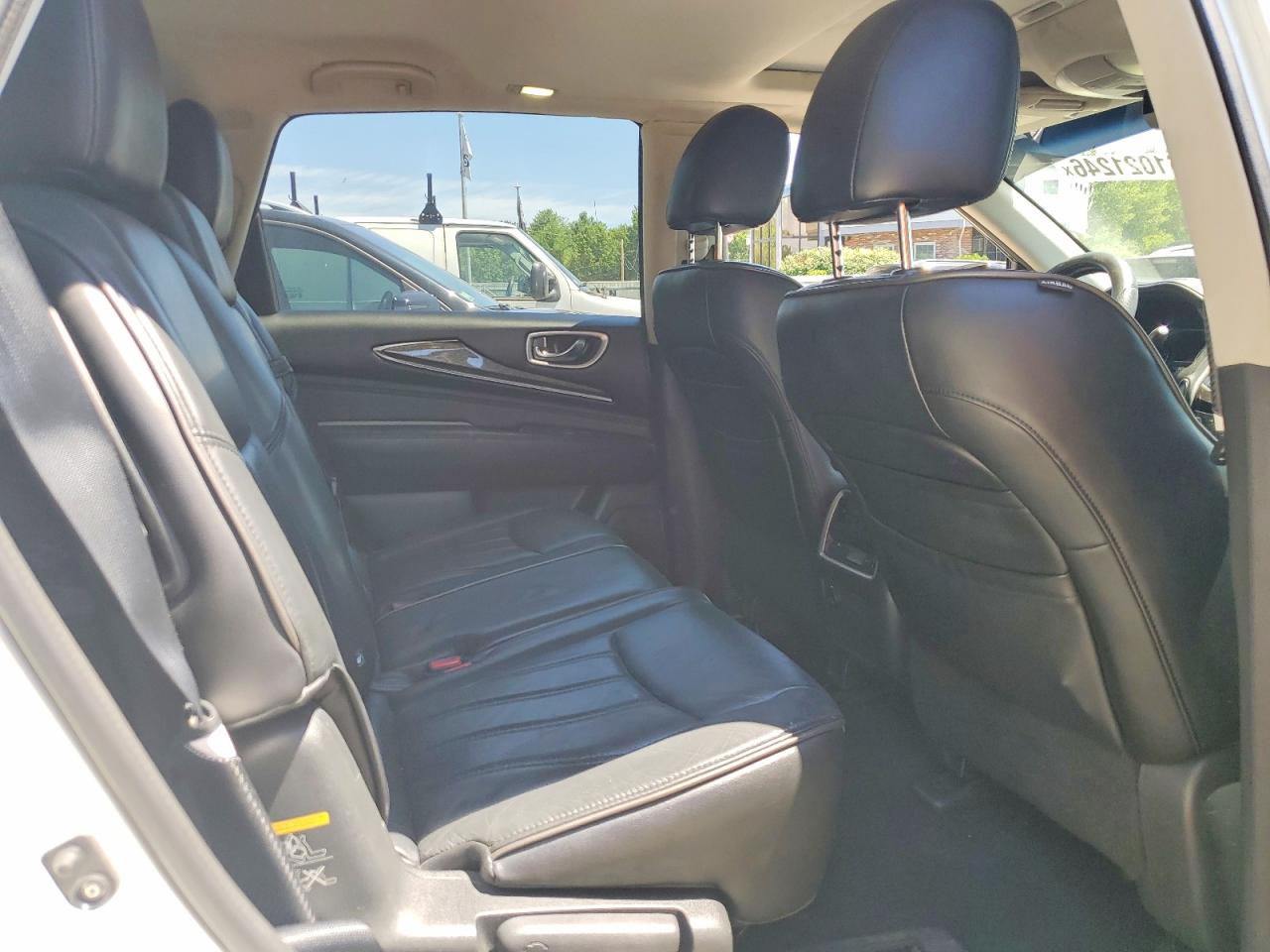 2015 Infiniti Qx60 Base White vin: 5N1AL0MMXFC509511
