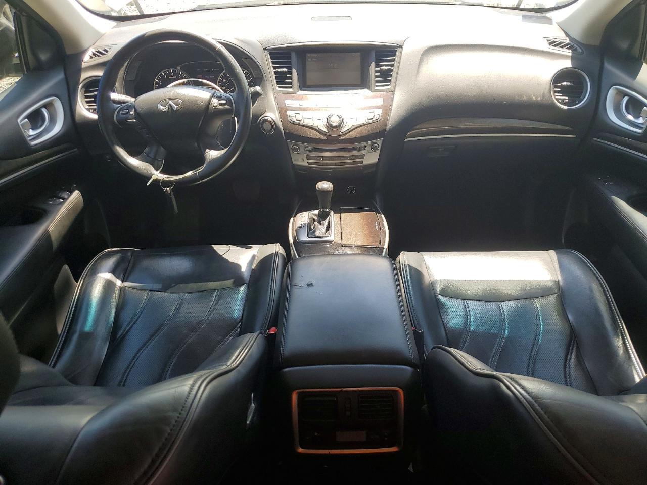 2015 Infiniti Qx60 Base White vin: 5N1AL0MMXFC509511