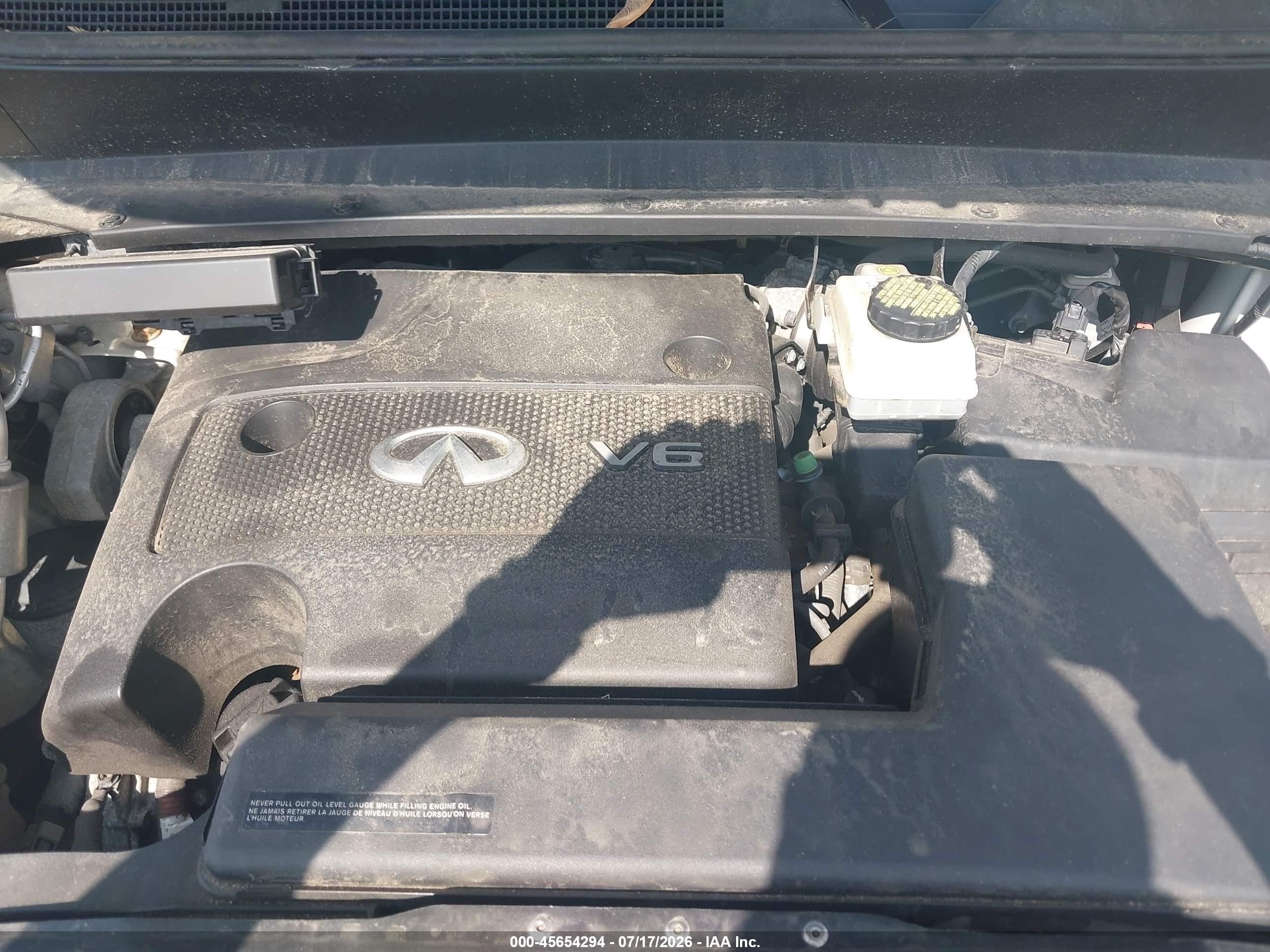 2015 Infiniti Qx60   White vin: 5N1AL0MMXFC511162