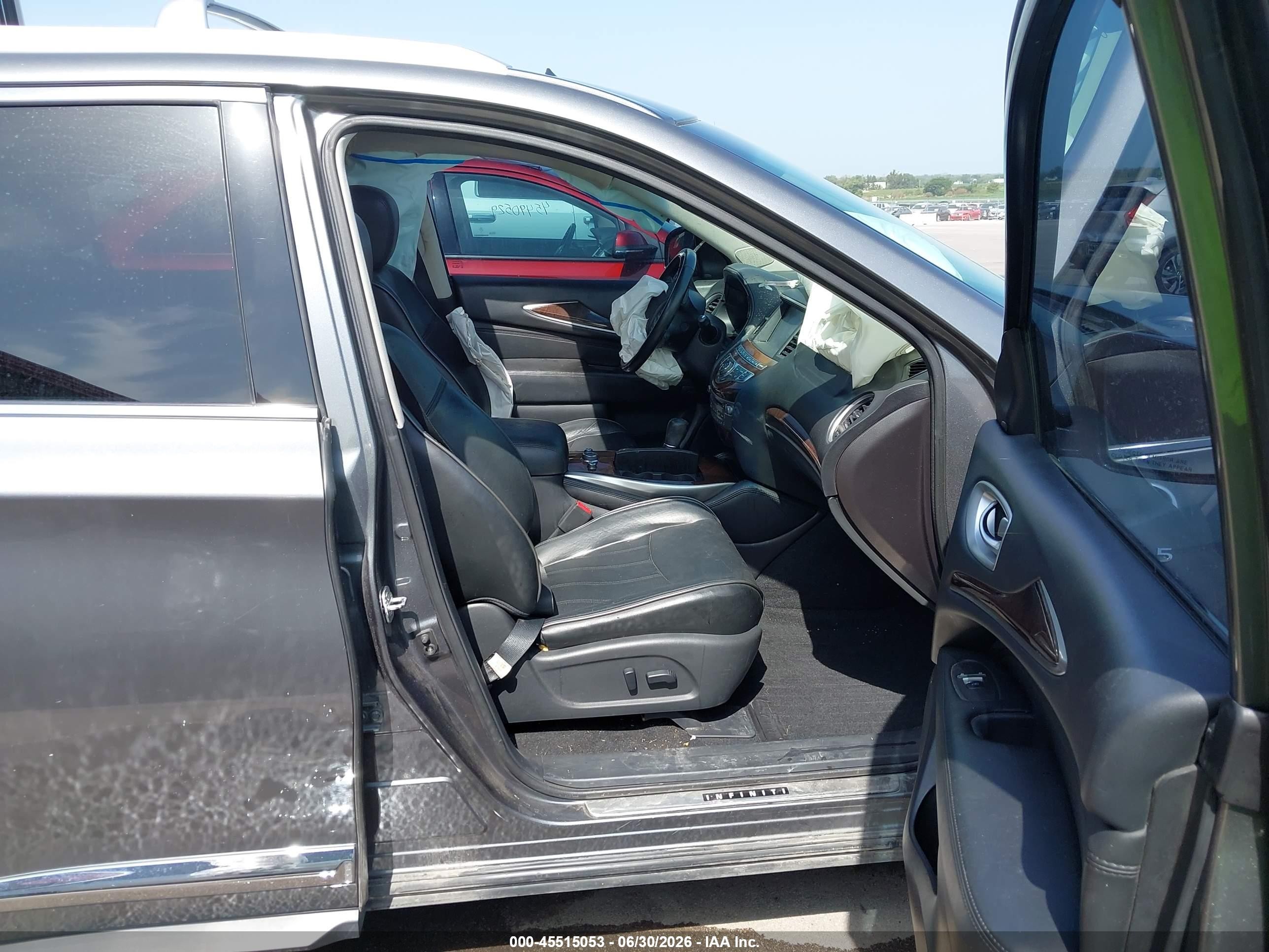 2015 Infiniti Qx60   Gray vin: 5N1AL0MMXFC527104