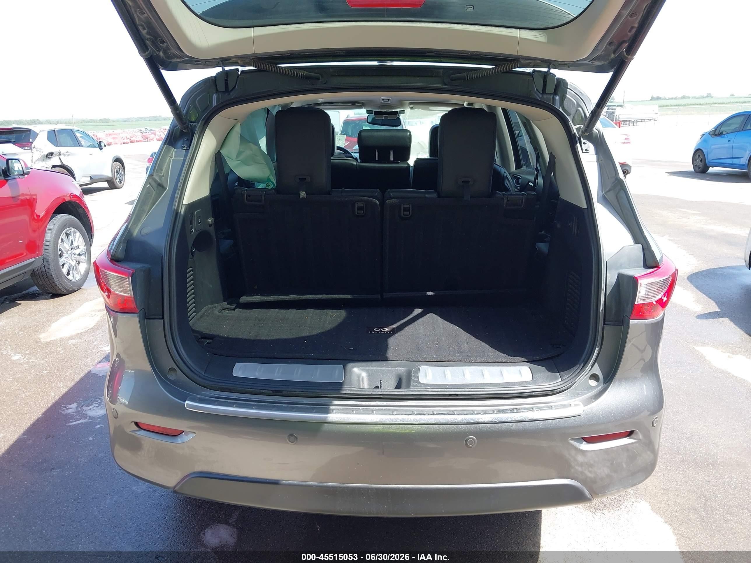 2015 Infiniti Qx60   Gray vin: 5N1AL0MMXFC527104