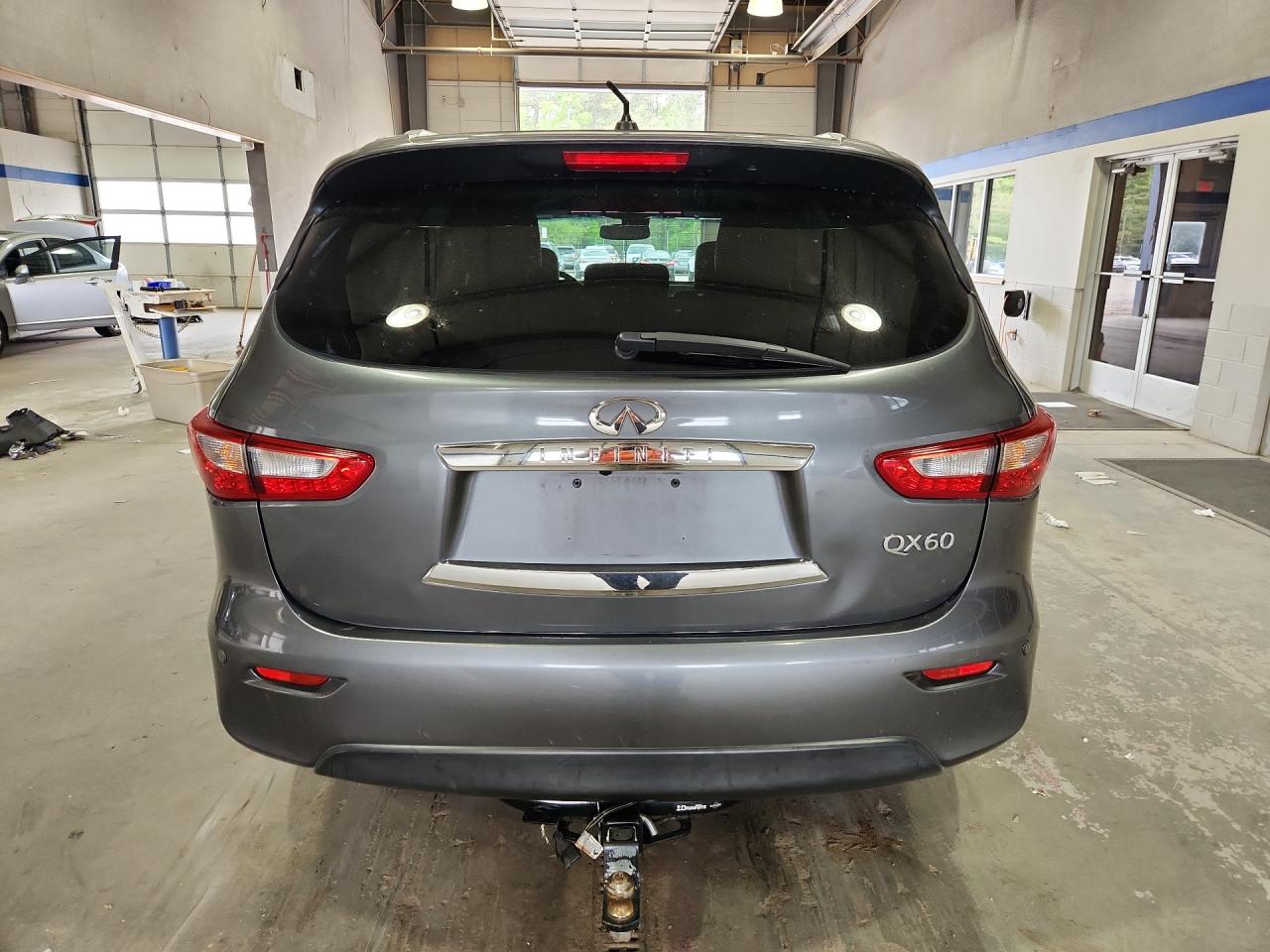 2015 Infiniti Qx60 Base Gray vin: 5N1AL0MMXFC534070
