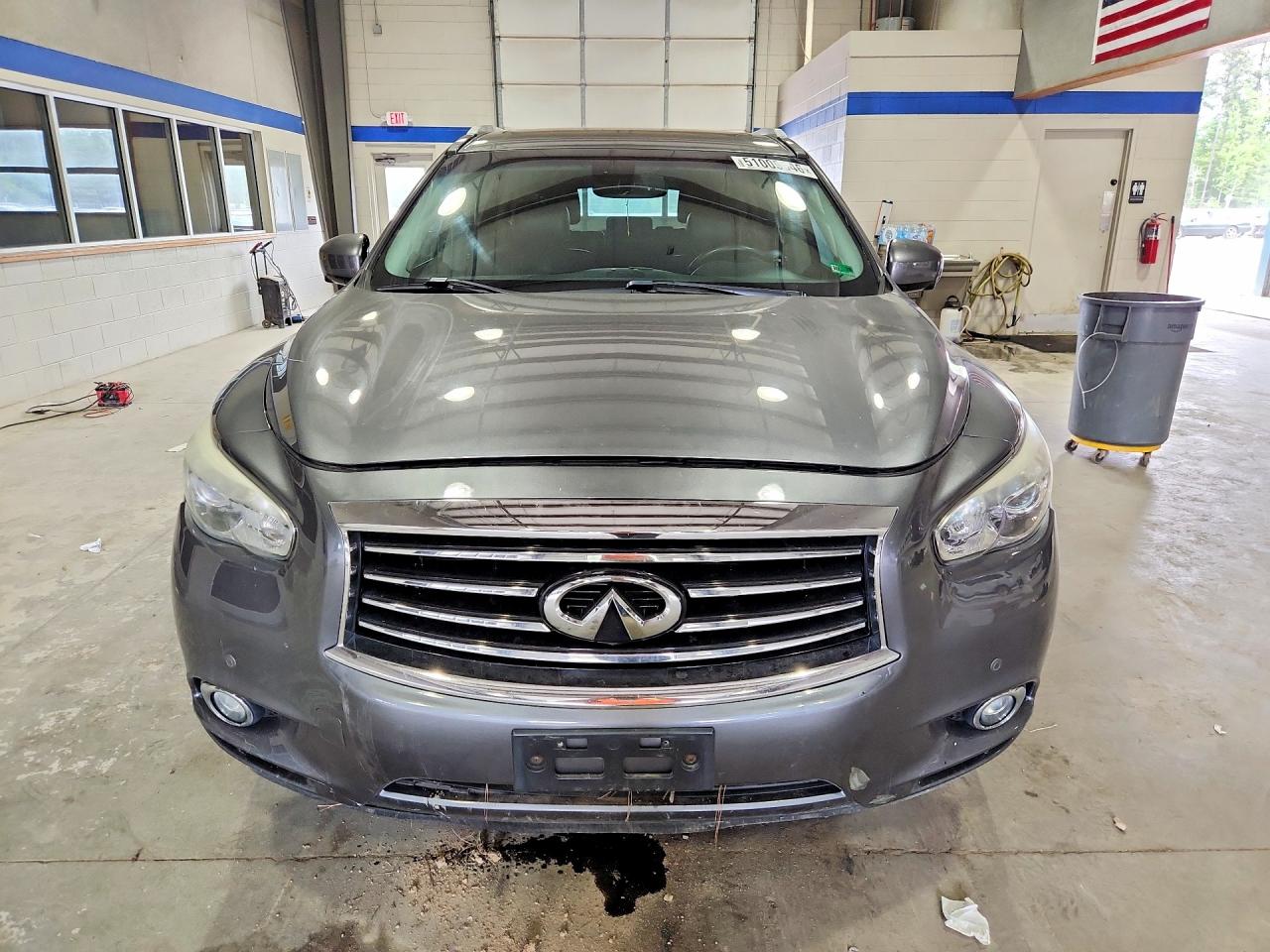 2015 Infiniti Qx60 Base Gray vin: 5N1AL0MMXFC534070