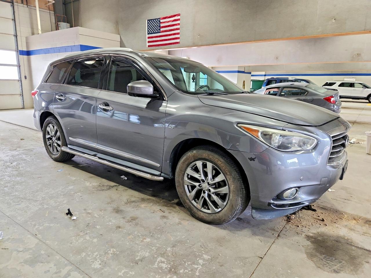 2015 Infiniti Qx60 Base Gray vin: 5N1AL0MMXFC534070