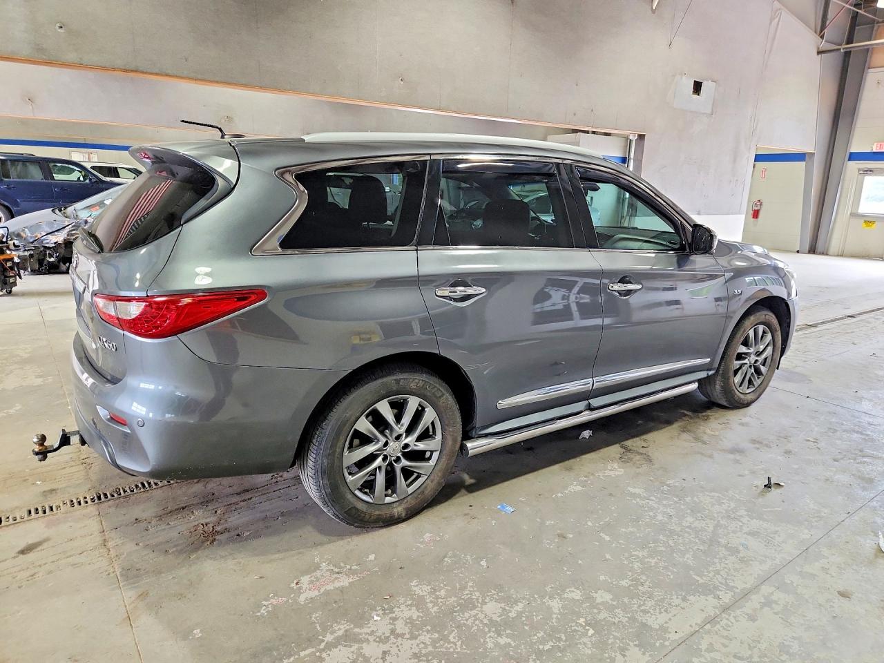 2015 Infiniti Qx60 Base Gray vin: 5N1AL0MMXFC534070