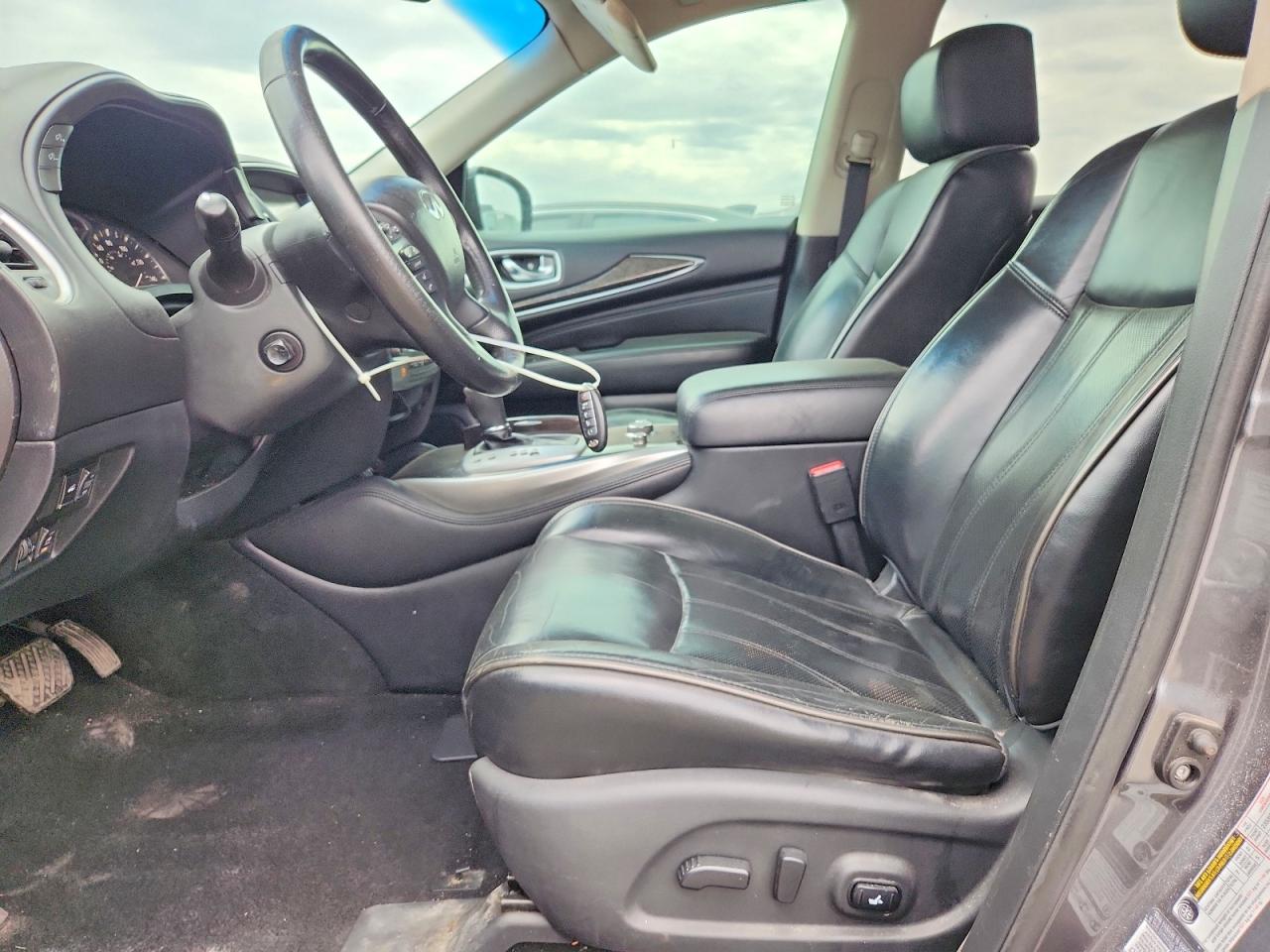 2015 Infiniti Qx60 Base Gray vin: 5N1AL0MMXFC543870