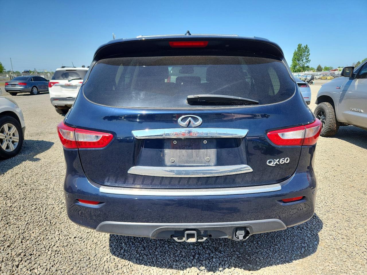 2015 Infiniti Qx60 Base Blue vin: 5N1AL0MMXFC545053
