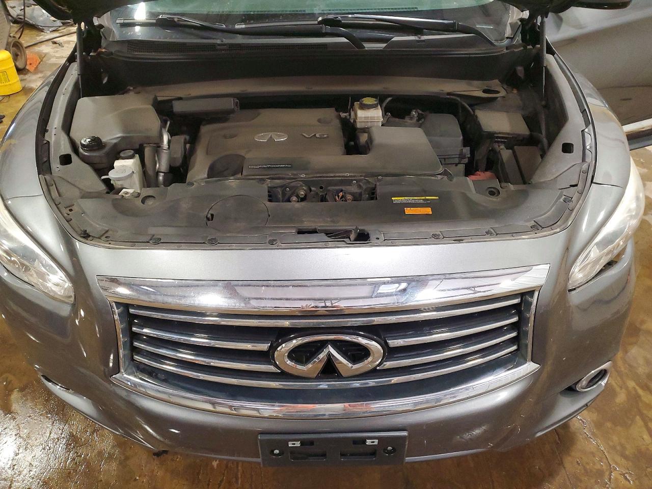 2015 Infiniti Qx60 Base Gray vin: 5N1AL0MMXFC545120