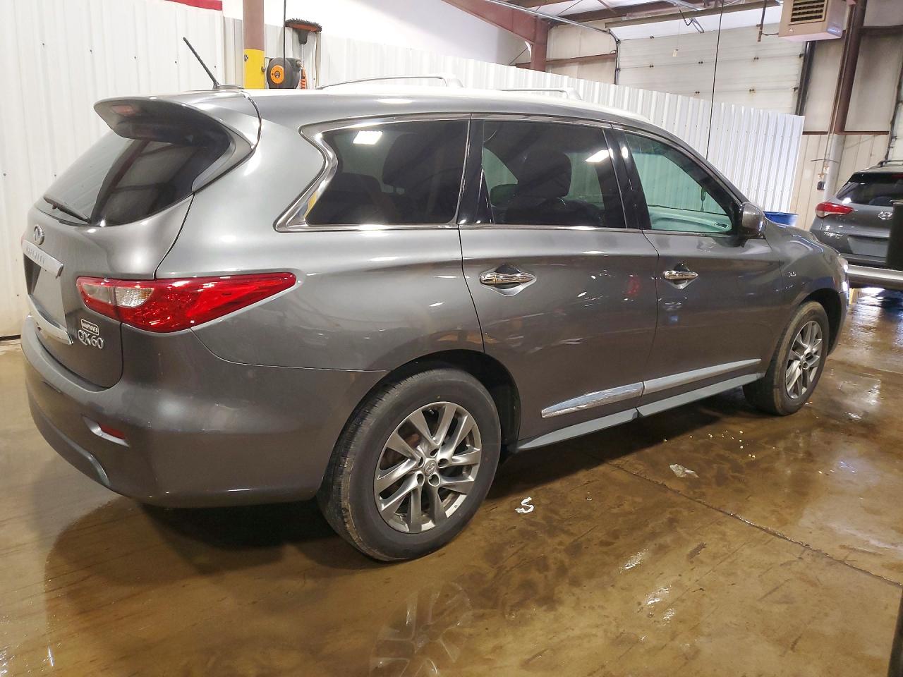 2015 Infiniti Qx60 Base Gray vin: 5N1AL0MMXFC545120