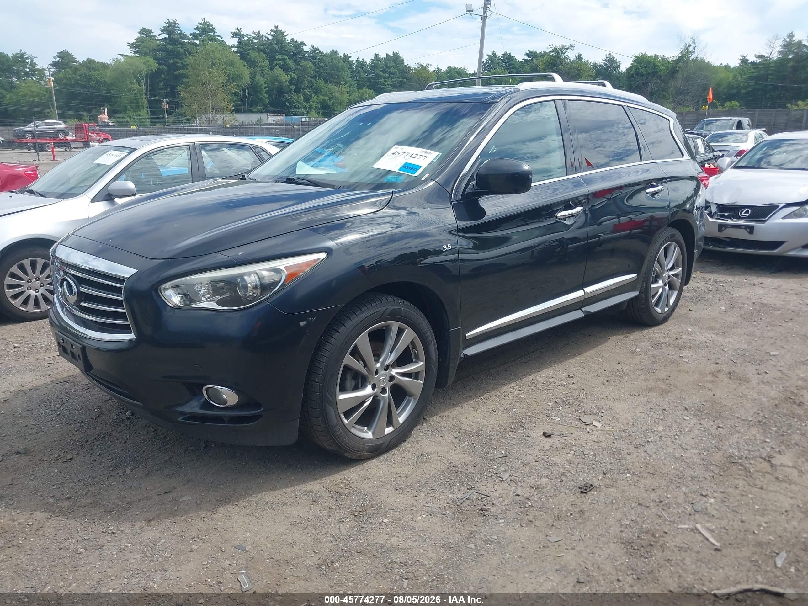 2015 Infiniti Qx60   Black vin: 5N1AL0MMXFC552049