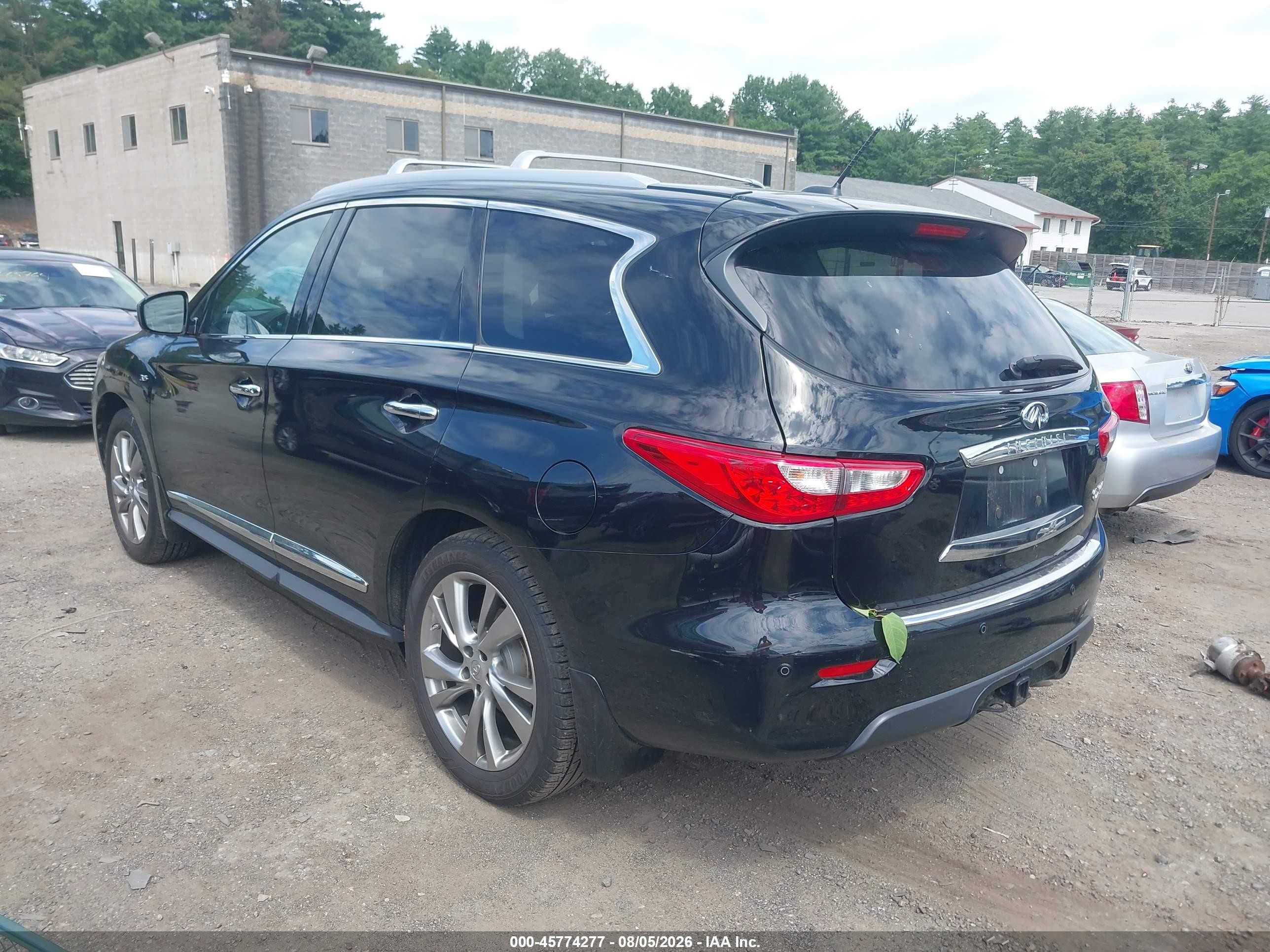 2015 Infiniti Qx60   Black vin: 5N1AL0MMXFC552049