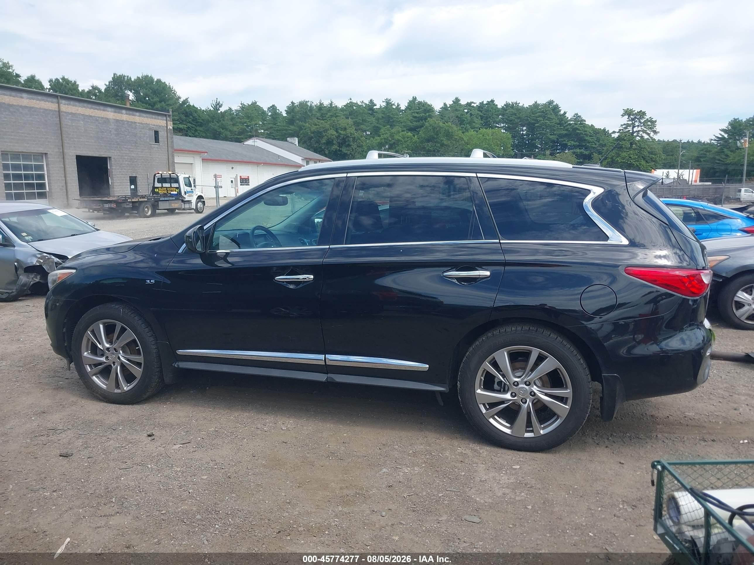 2015 Infiniti Qx60   Black vin: 5N1AL0MMXFC552049