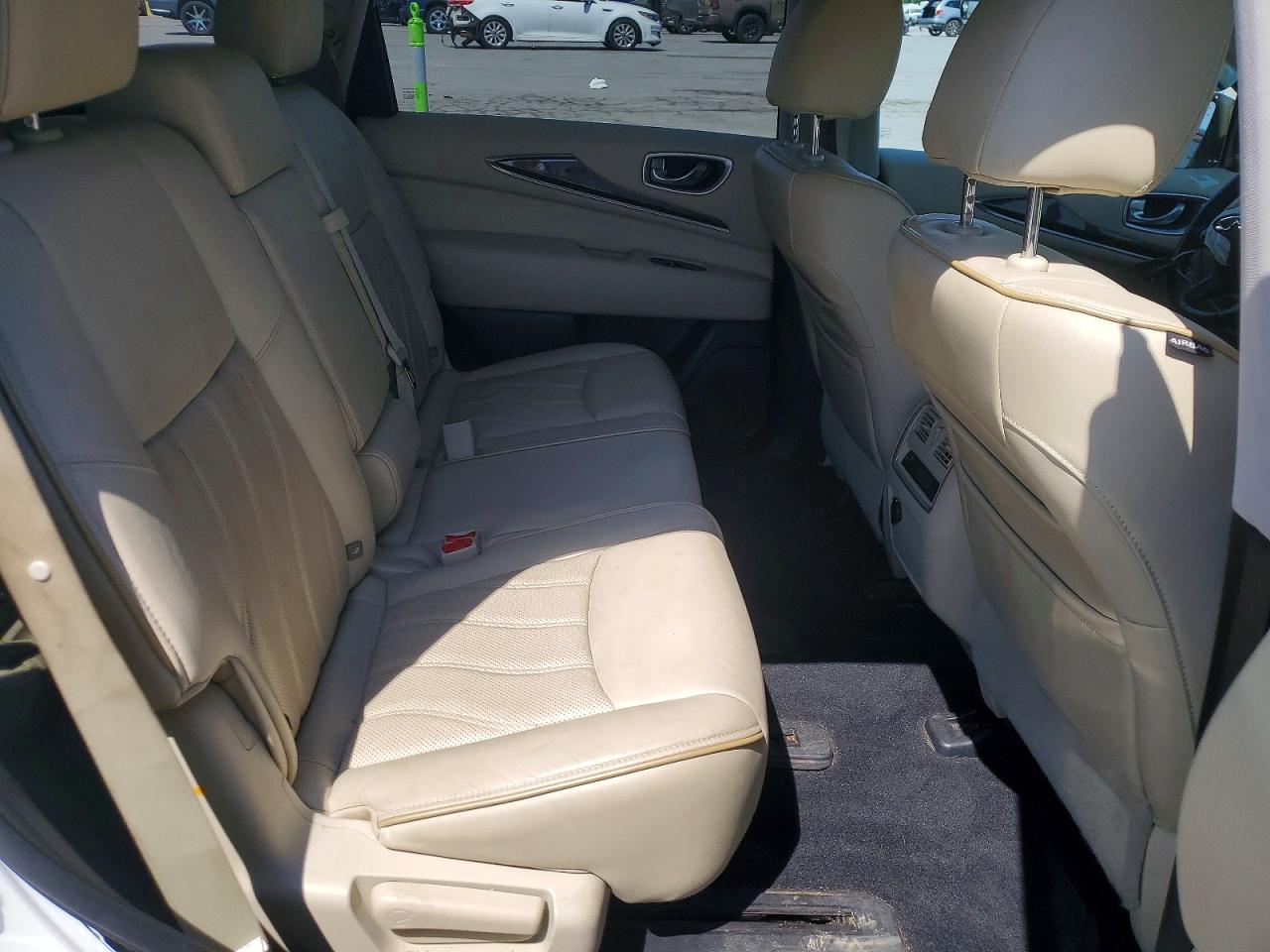 2015 Infiniti Qx60 Base White vin: 5N1AL0MMXFC553413
