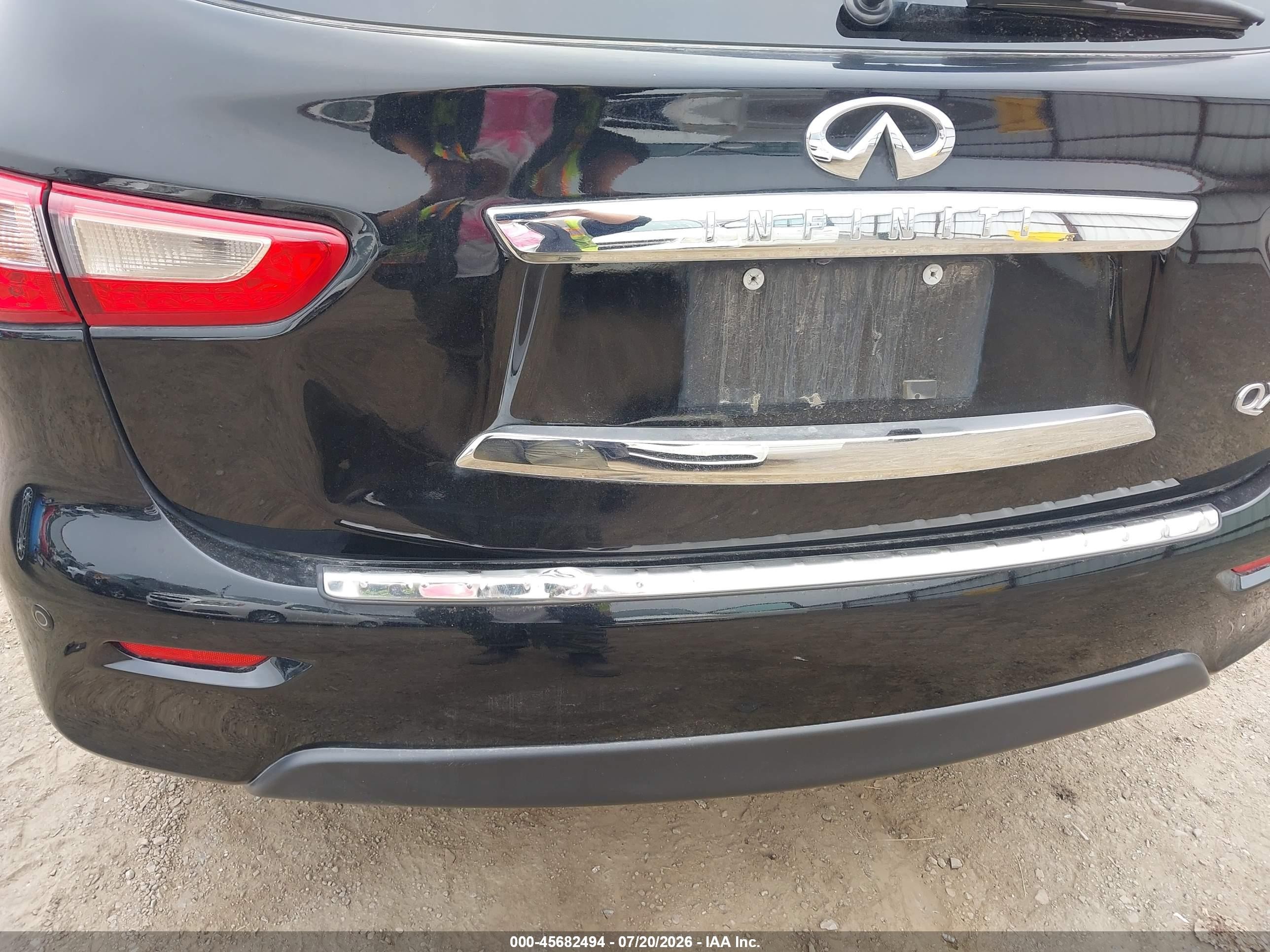 2015 Infiniti Qx60   Black vin: 5N1AL0MMXFC554108