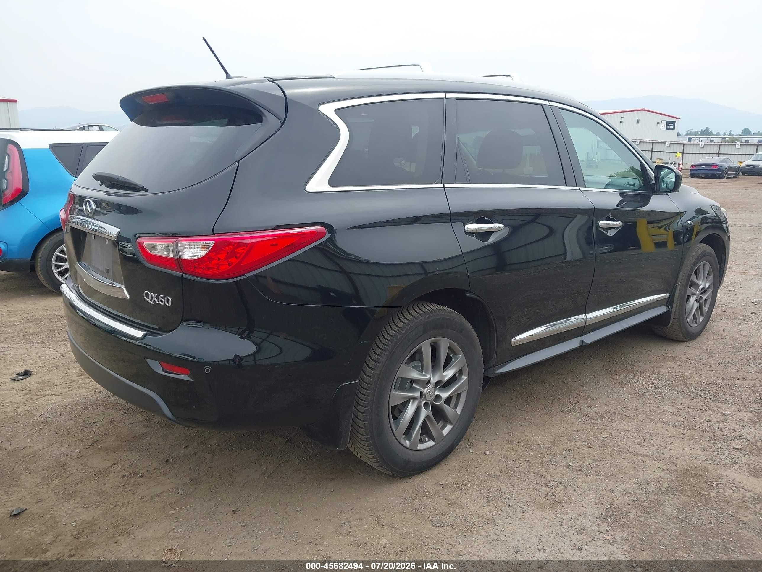 2015 Infiniti Qx60   Black vin: 5N1AL0MMXFC554108