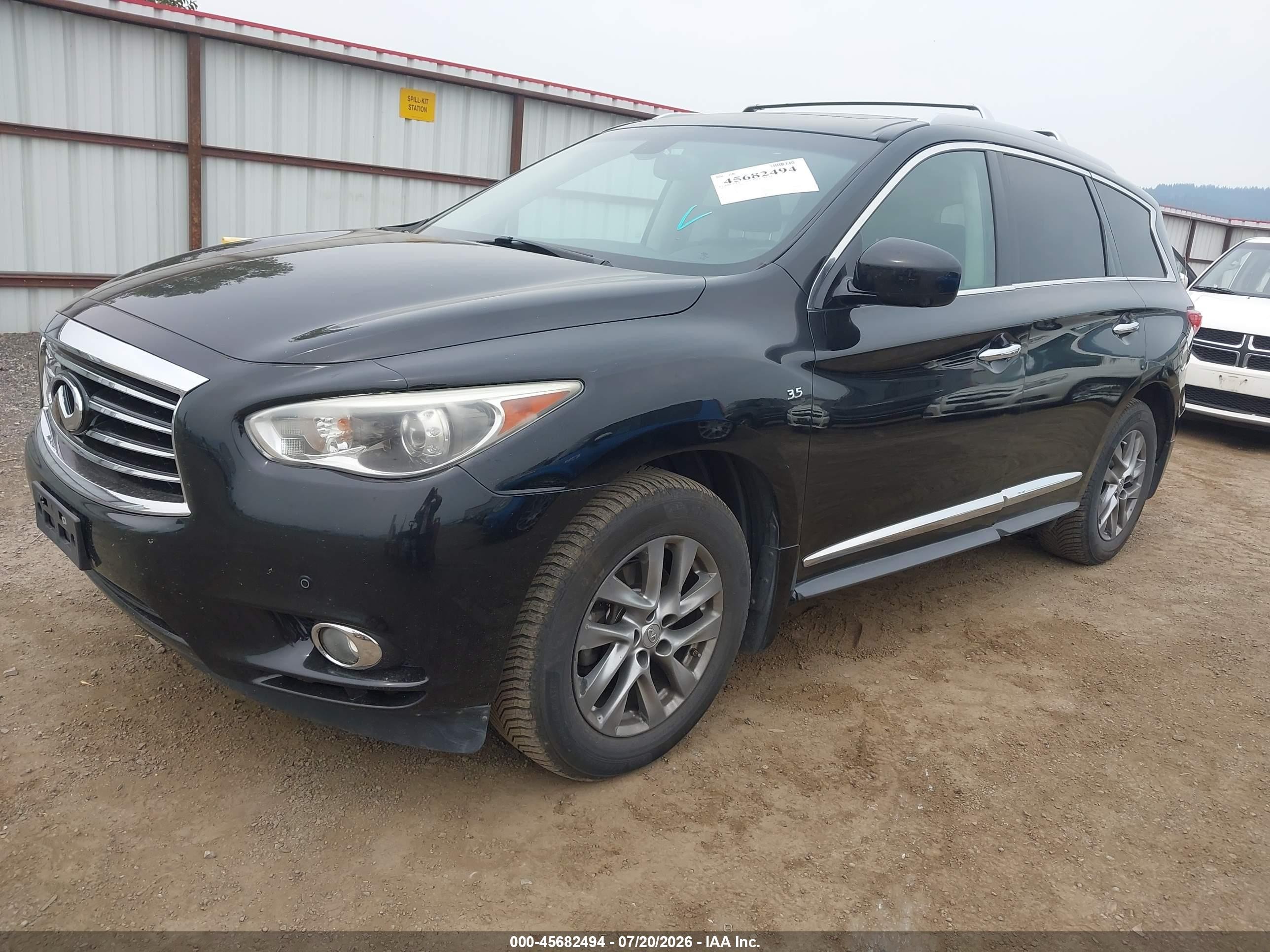 2015 Infiniti Qx60   Black vin: 5N1AL0MMXFC554108
