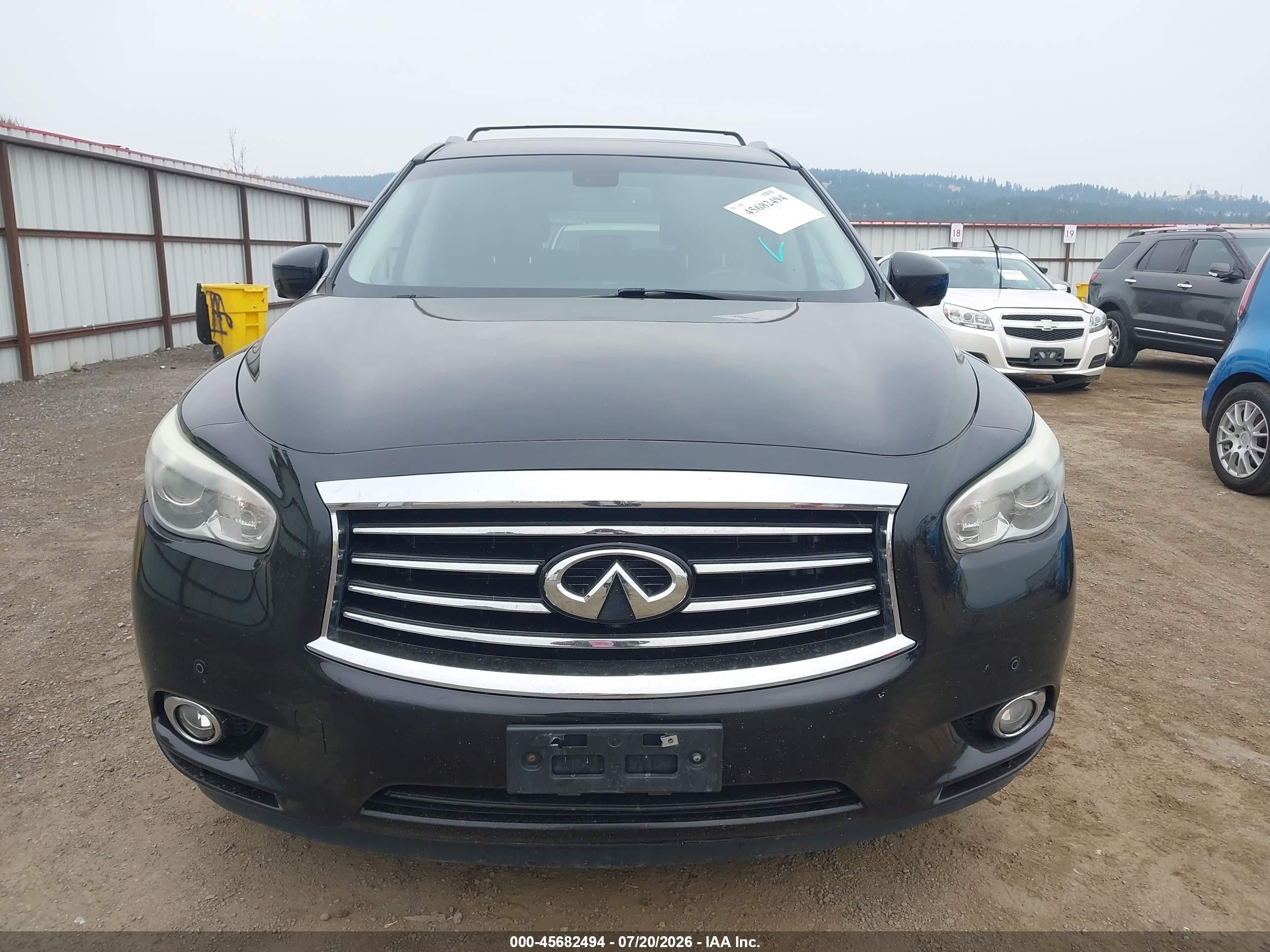 2015 Infiniti Qx60   Black vin: 5N1AL0MMXFC554108