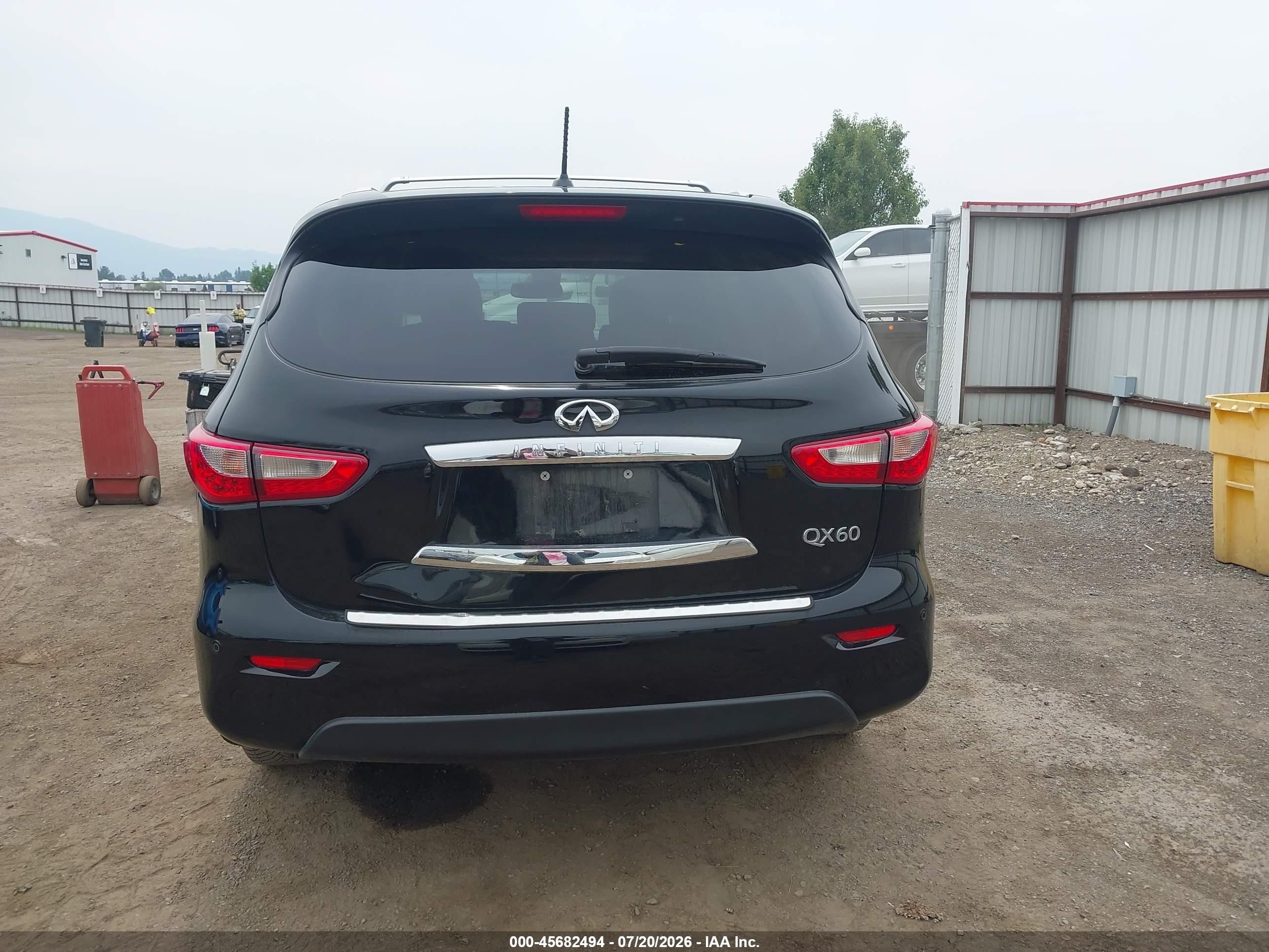 2015 Infiniti Qx60   Black vin: 5N1AL0MMXFC554108
