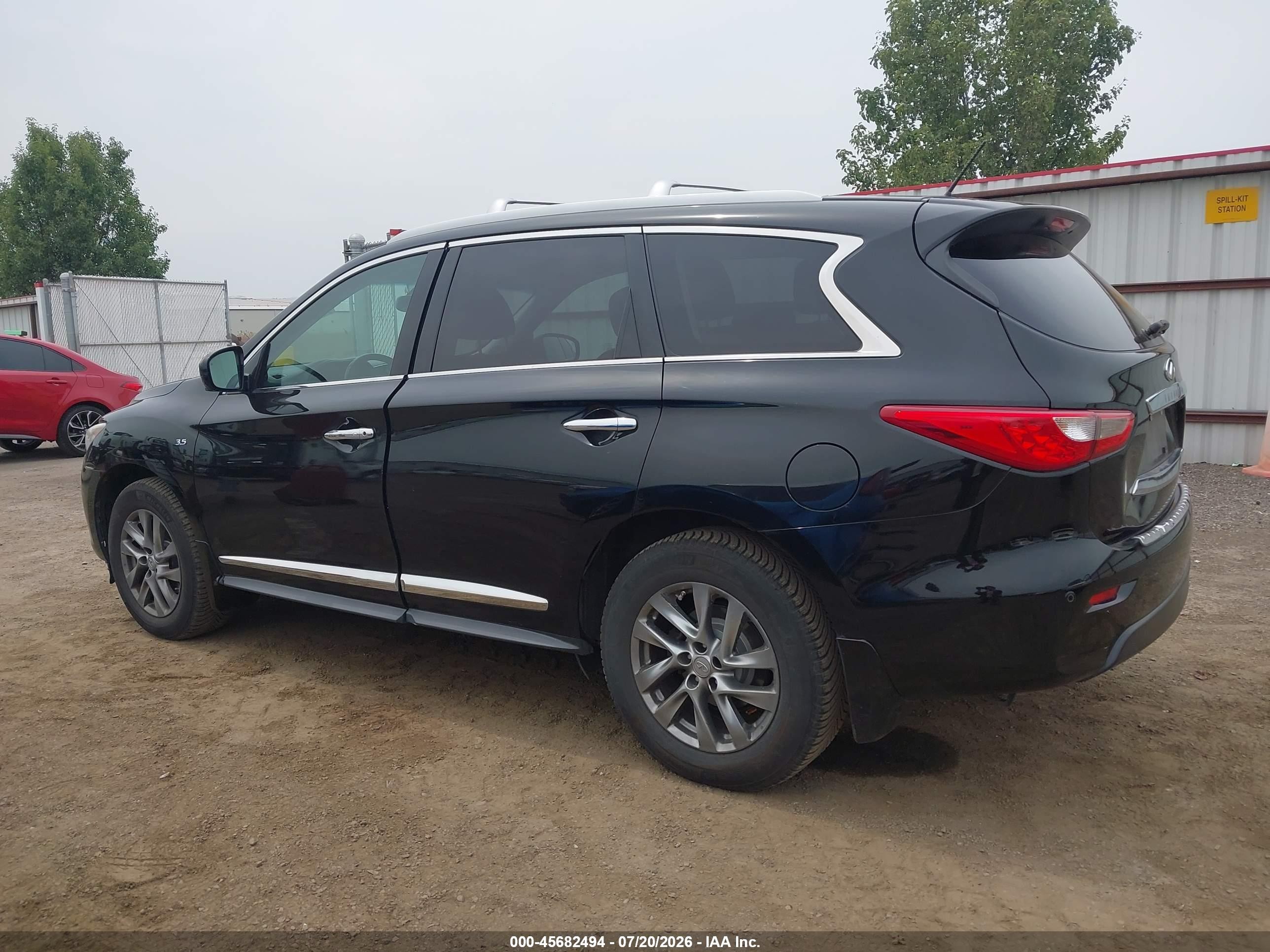 2015 Infiniti Qx60   Black vin: 5N1AL0MMXFC554108