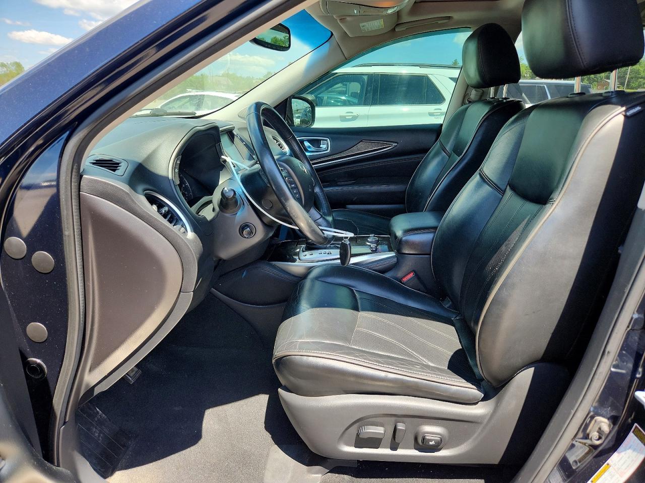 2015 Infiniti Qx60 Base Blue vin: 5N1AL0MMXFC555050