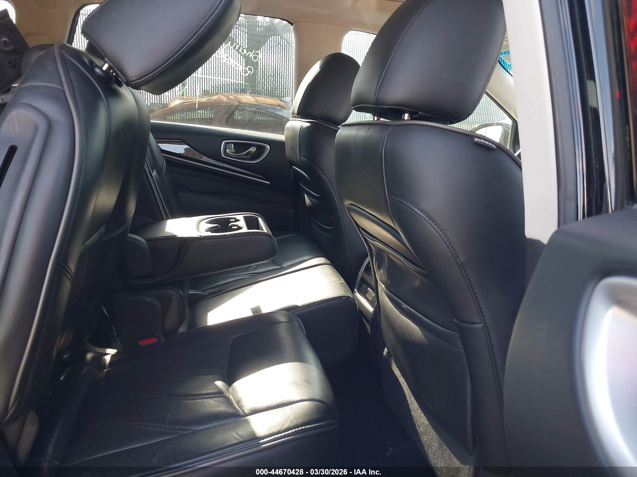 2015 Infiniti Qx60   Black vin: 5N1AL0MMXFC557431