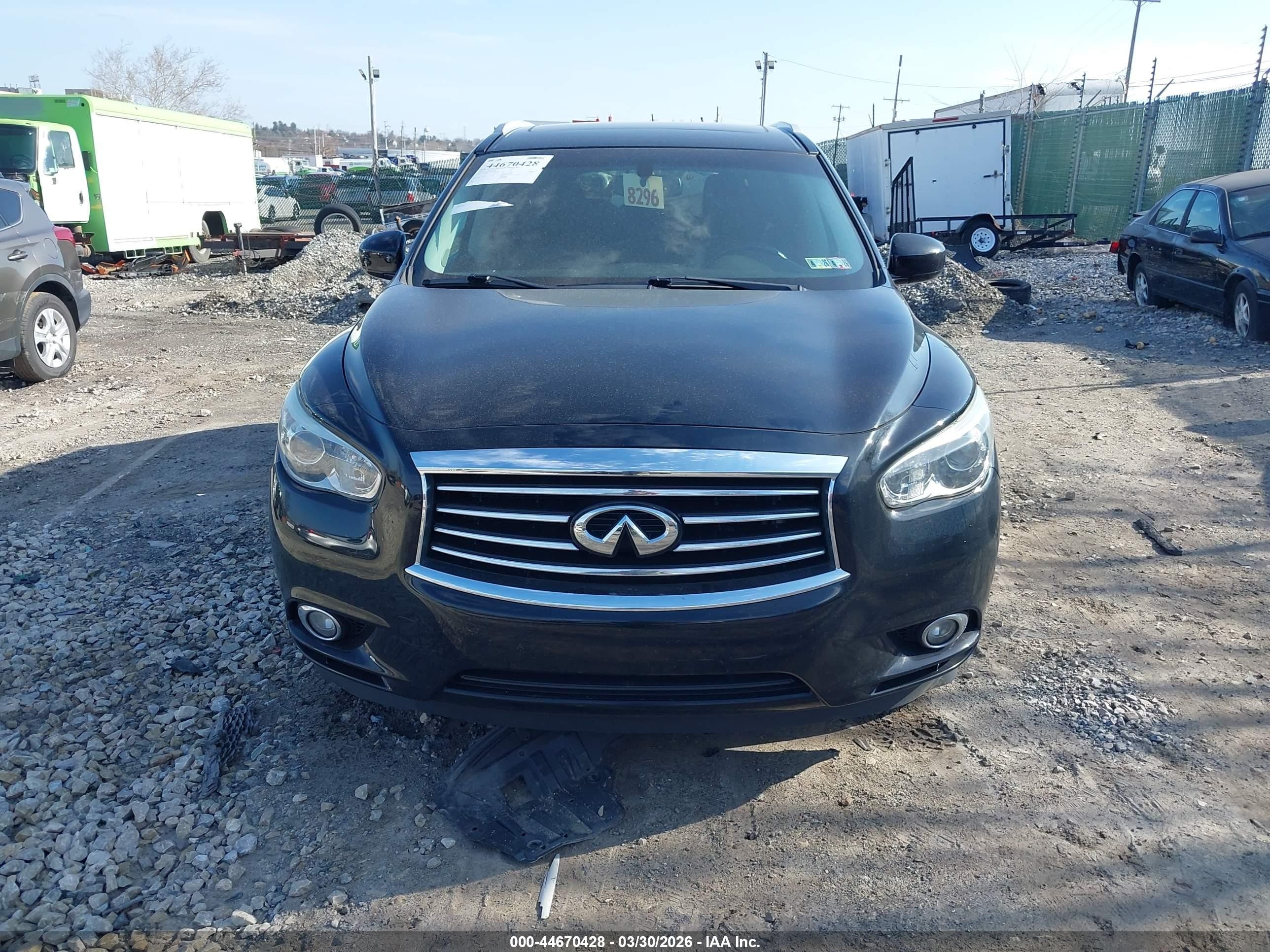 2015 Infiniti Qx60   Black vin: 5N1AL0MMXFC557431