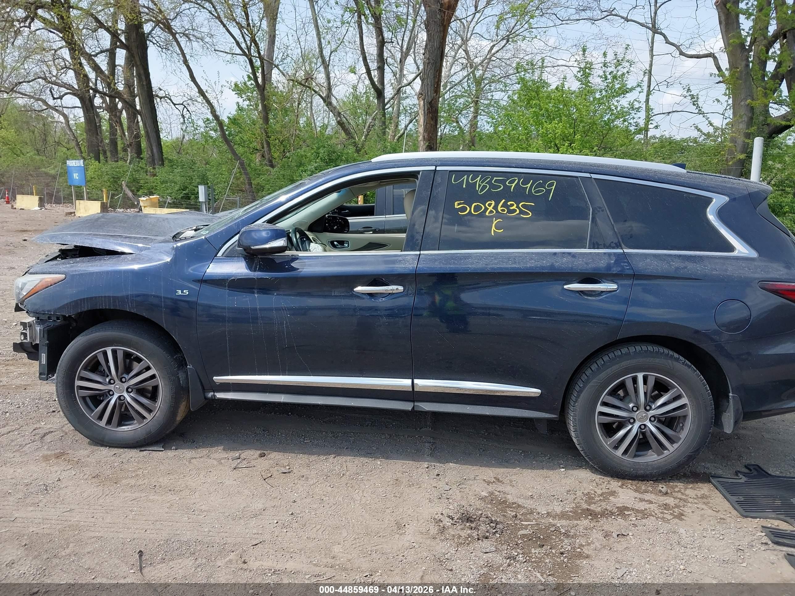 2016 Infiniti Qx60   Dark Blue vin: 5N1AL0MMXGC508635