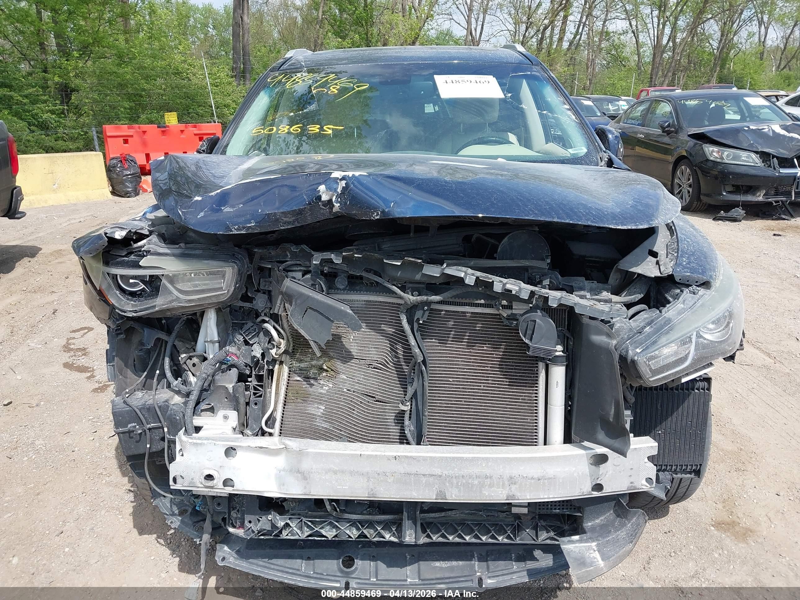 2016 Infiniti Qx60   Dark Blue vin: 5N1AL0MMXGC508635